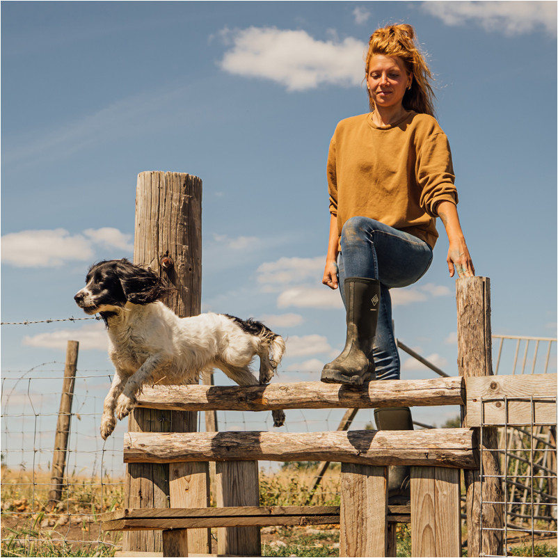 Gummistiefel DERWENT II schwarz