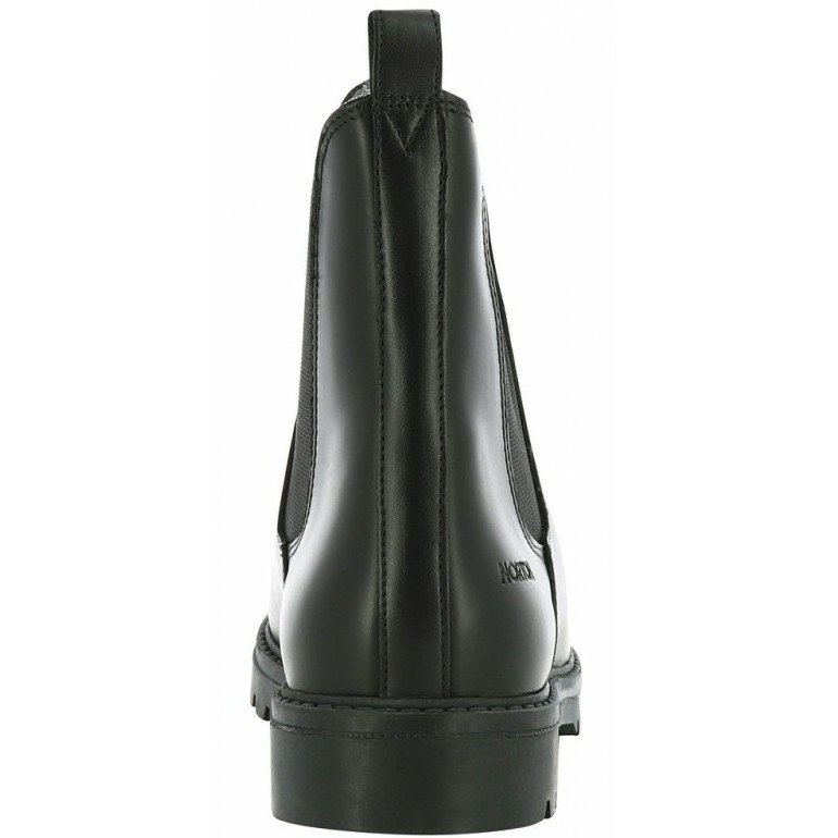 Reitstiefeletten mit Stahlkappe SAFETY Rindsleder schwarz Reitstiefeletten mit Stahlkappe SAFETY Rindsleder schwarz