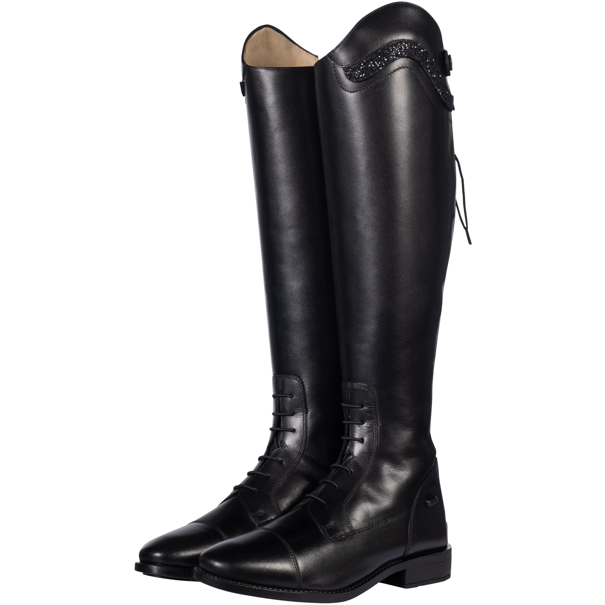 Reitstiefel ZAVIRA Echtleder schwarz