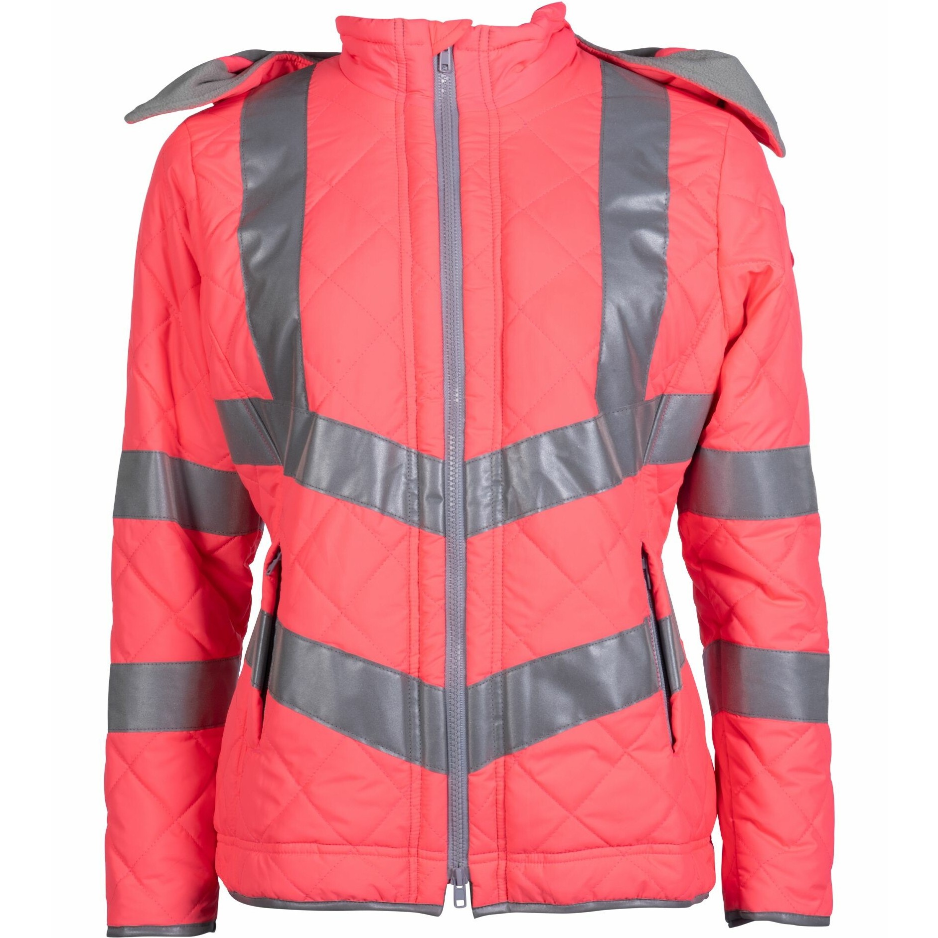 Damen Jacke REFLECTIVE neon pink