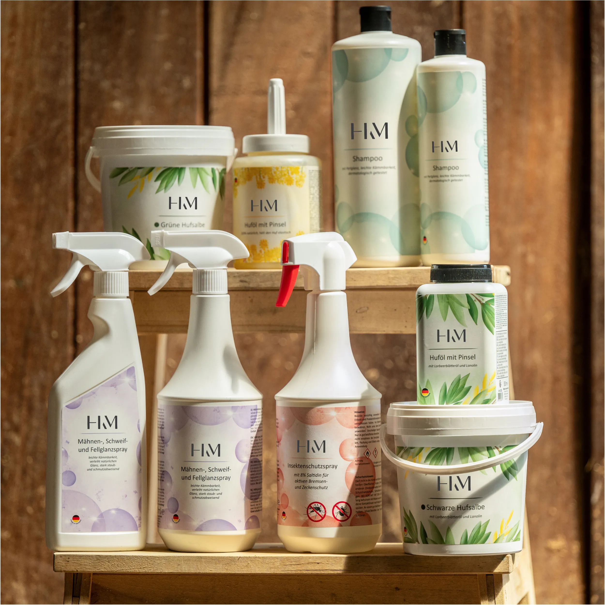 Hufsalbe mit Lorbeerblätteröl und Lanolin grün 1000ml
