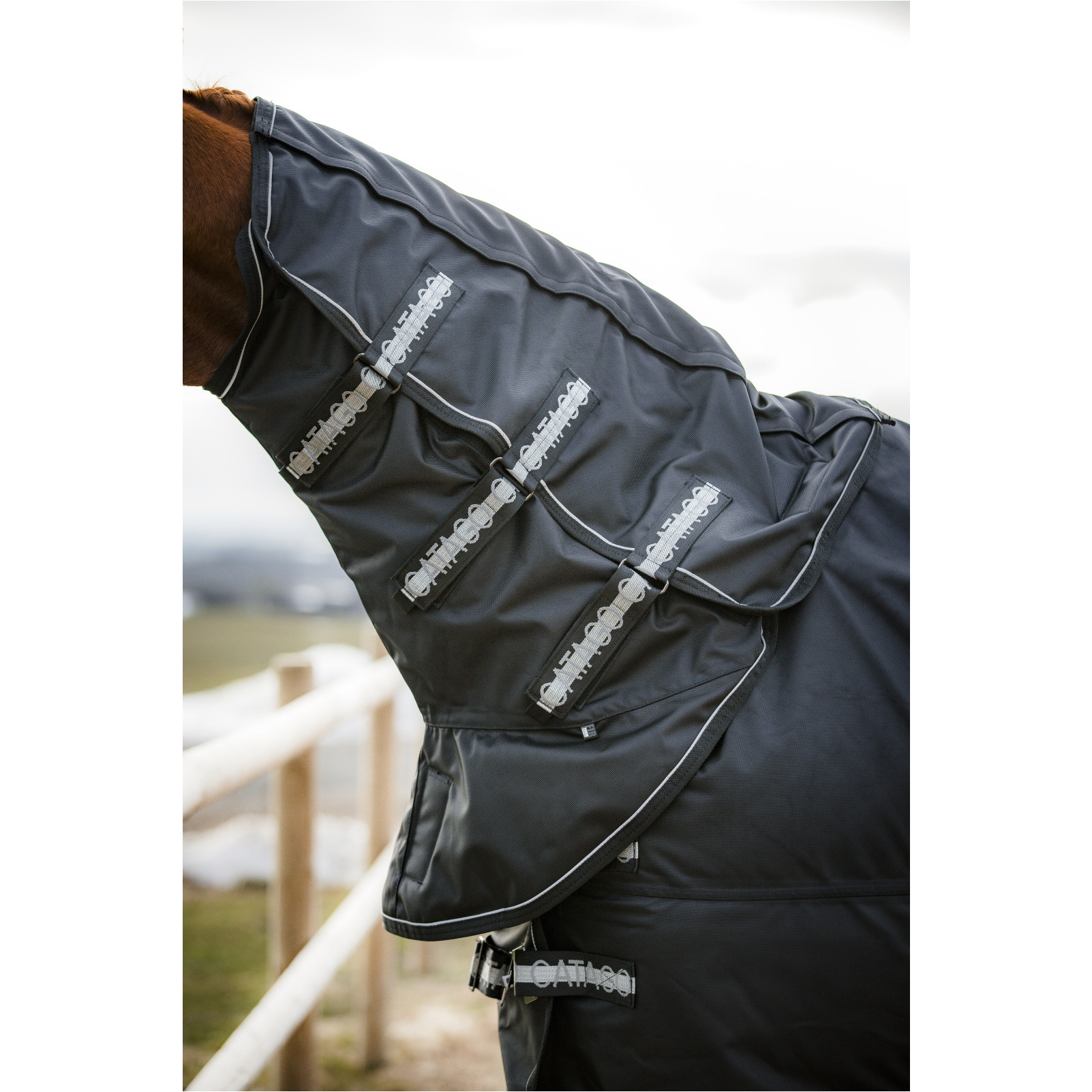 Halsteil 200g Füllung FIR-Tech COMPOUND schwarz