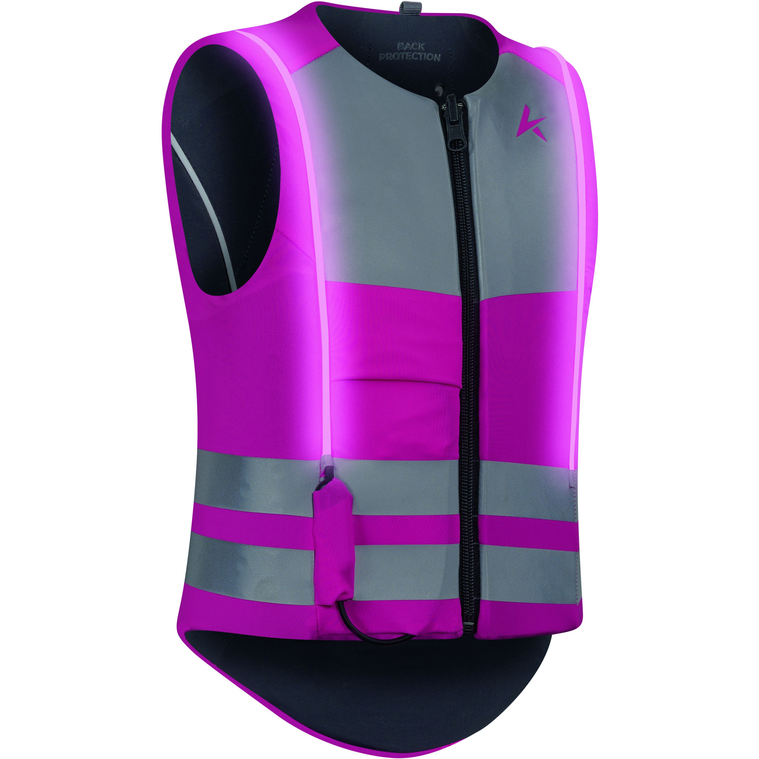 Kinder Rückenprotektor BALLISTIC HIGH VISIBILITY Junior pink