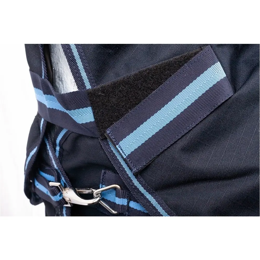 Winterdecke Full Neck 300g Füllung 600D BASICLINE blau/babyblau - Posten Winterdecke Full Neck 300g Füllung 600D BASICLINE blau/babyblau - Posten