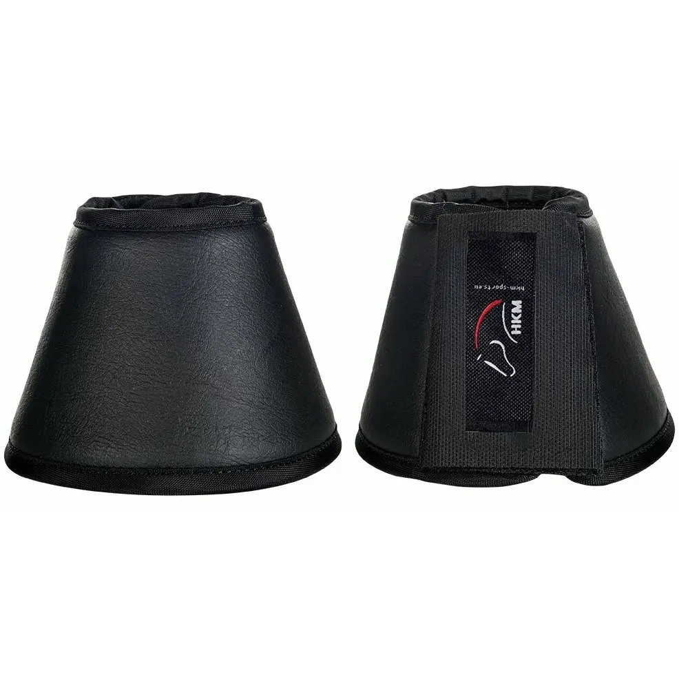 Hufglocken Lederimitat SOFT-COMFORT schwarz
