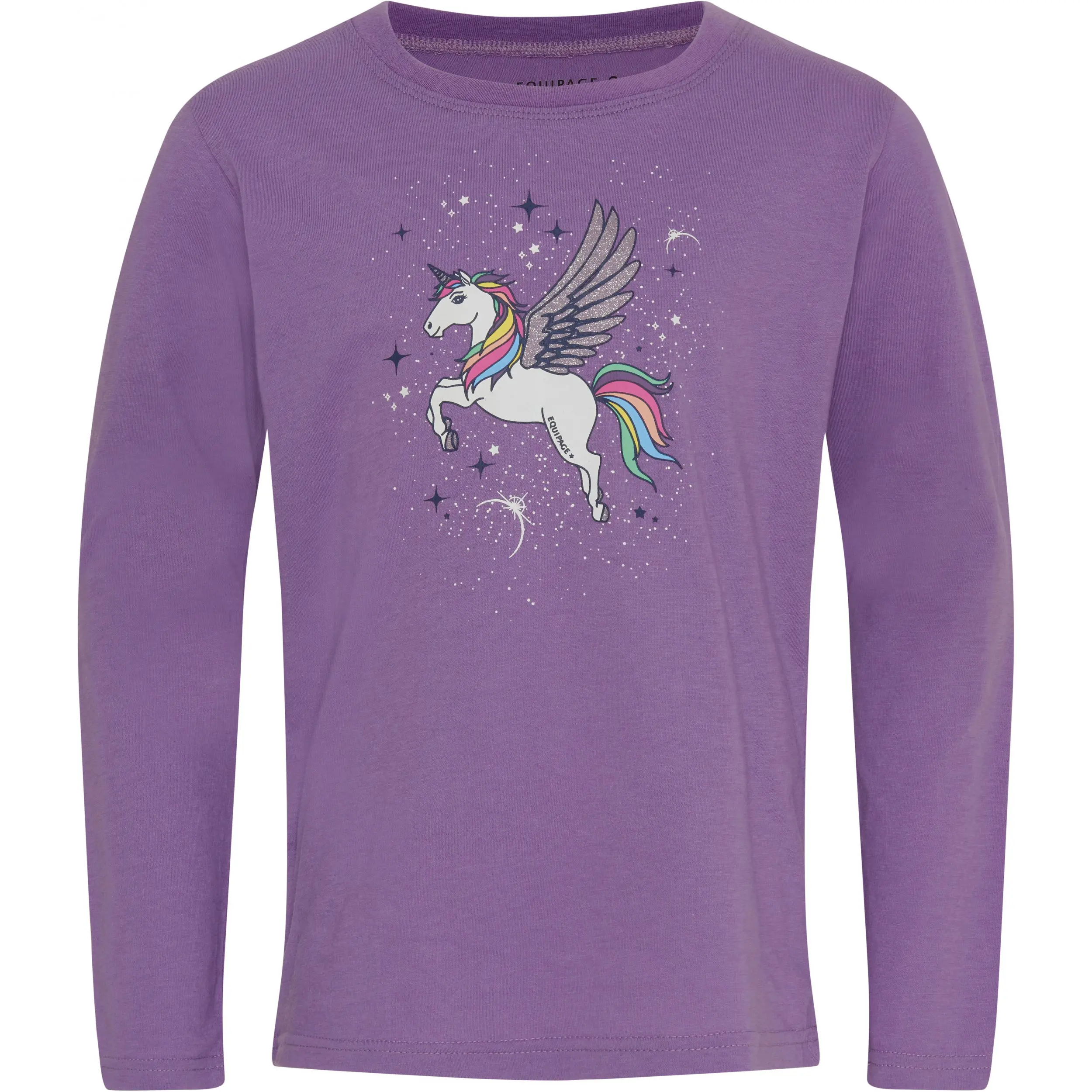 Kinder Reittrikot Langarm JINX purple haze