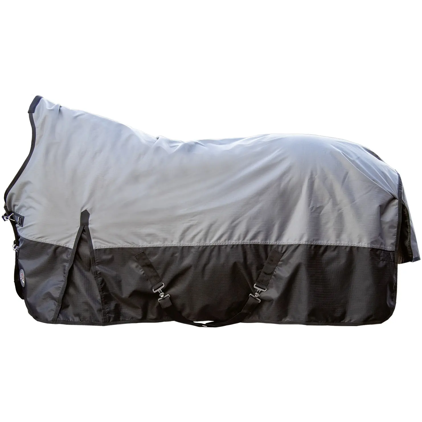 Winterdecke High Neck 300g Füllung 600D PITTSBURGH grau/schwarz