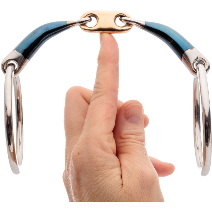 Wassertrense doppelt gebrochen ERGONOMIC 14mm