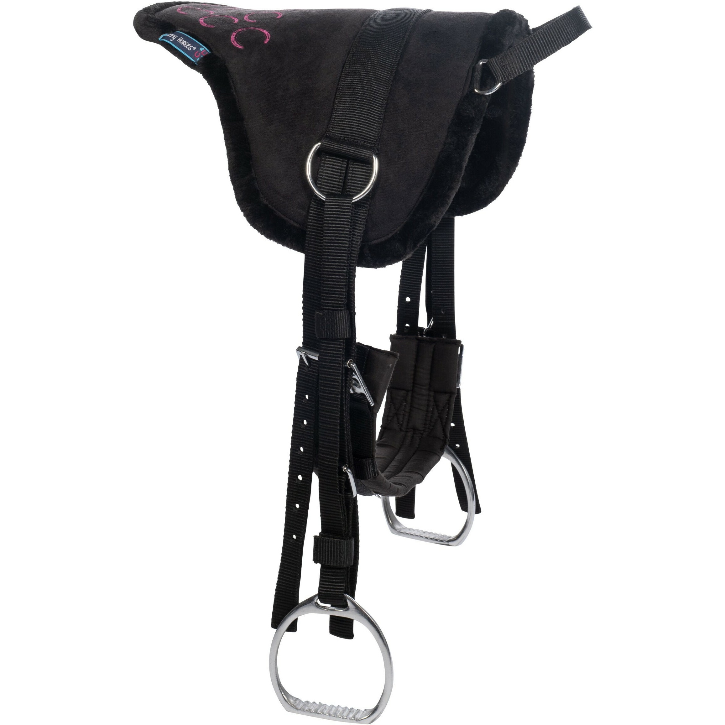 Reitpad FUNNY HORSES schwarz