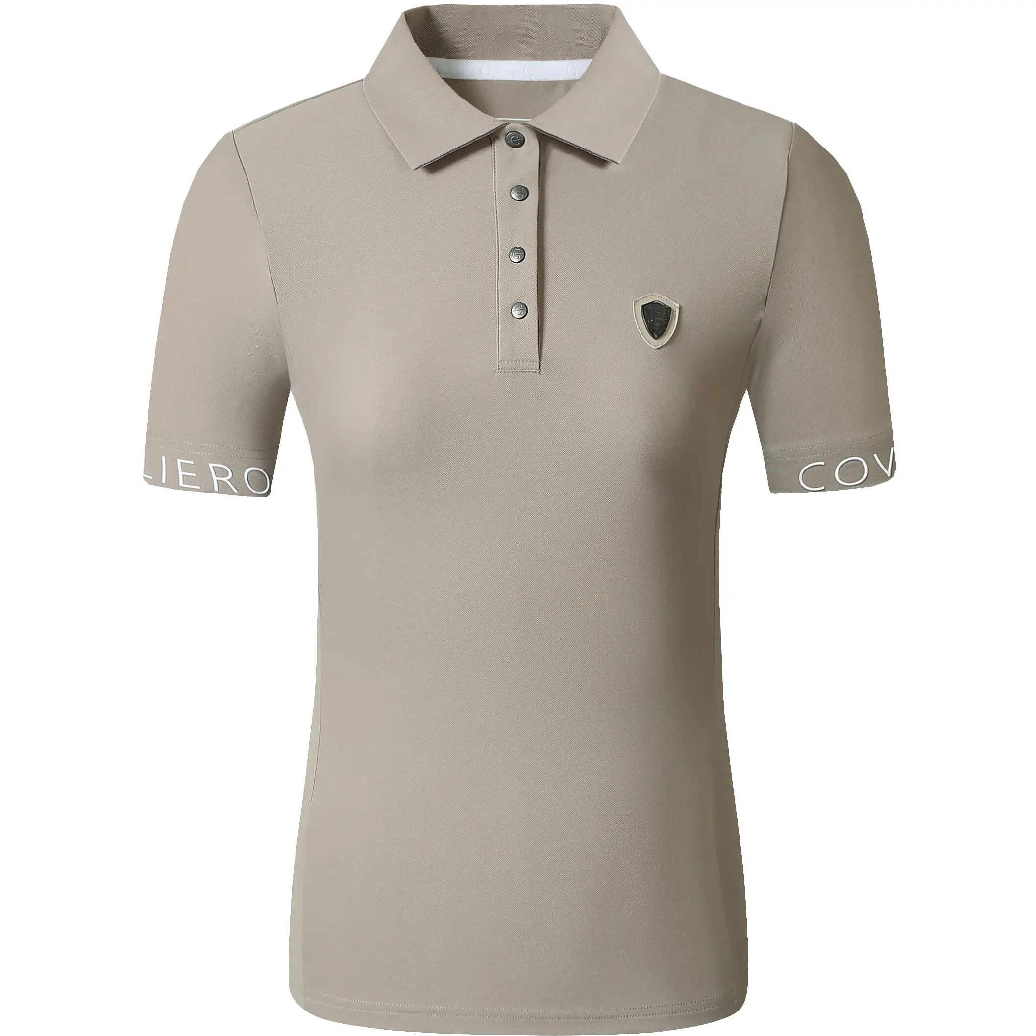 Damen Poloshirt F/S 2025 beige