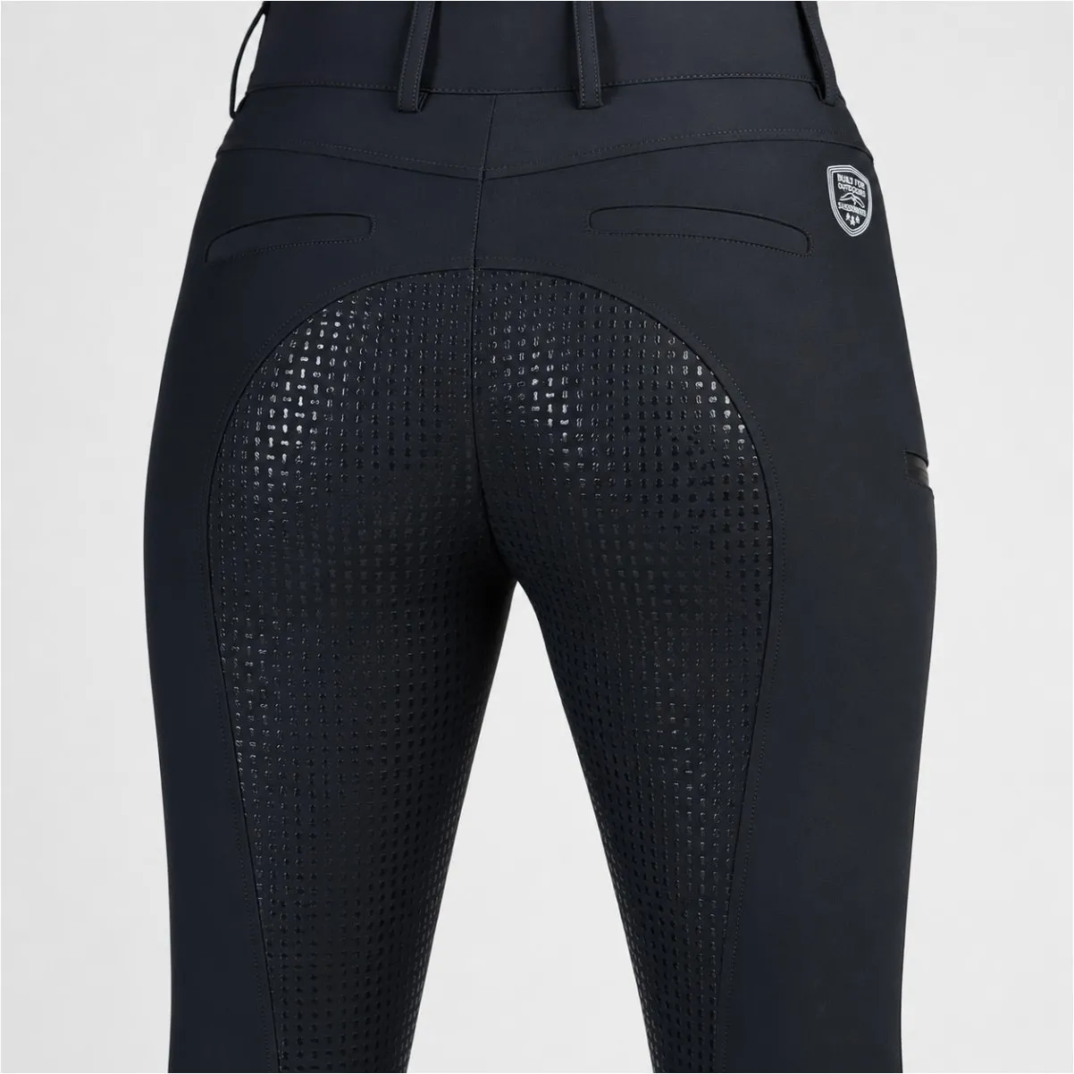 Damen Thermo Reithose Silikon Vollbesatz DryRide CLASSIC BREECHES schwarz