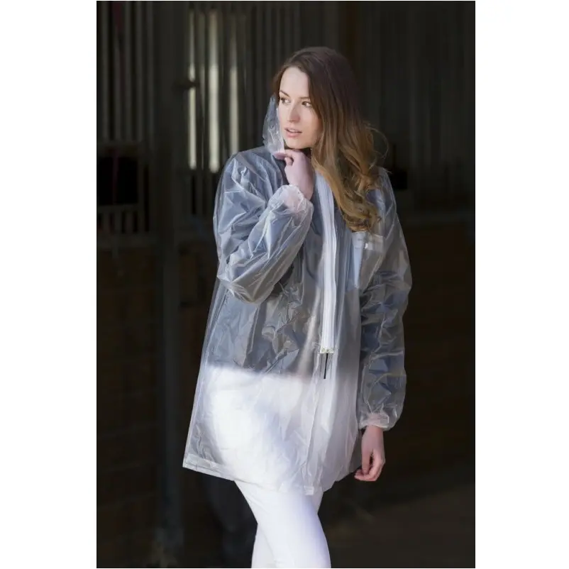 Transparente Regenjacke