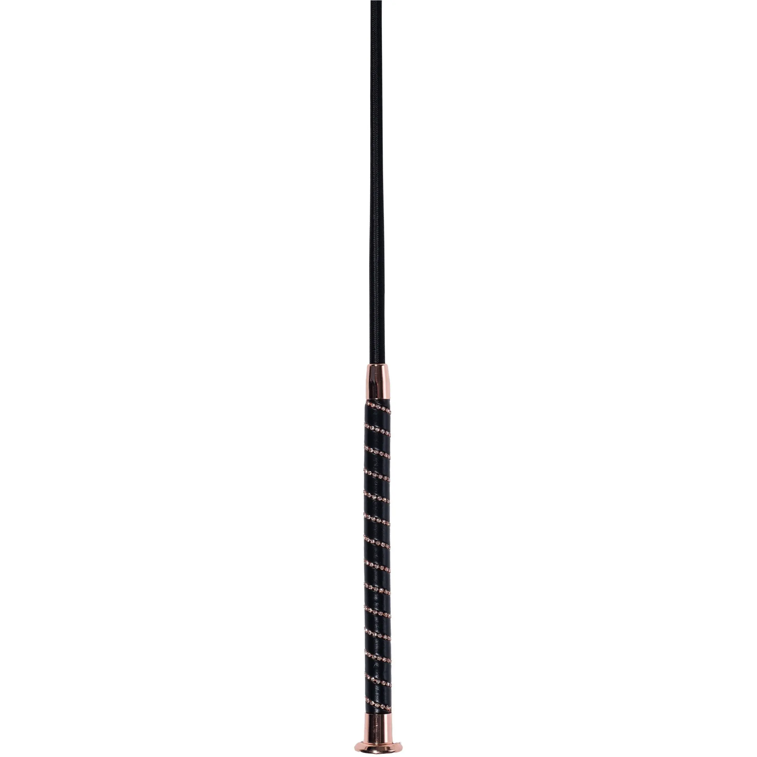 Dressurgerte SPARKLE schwarz/rosegold