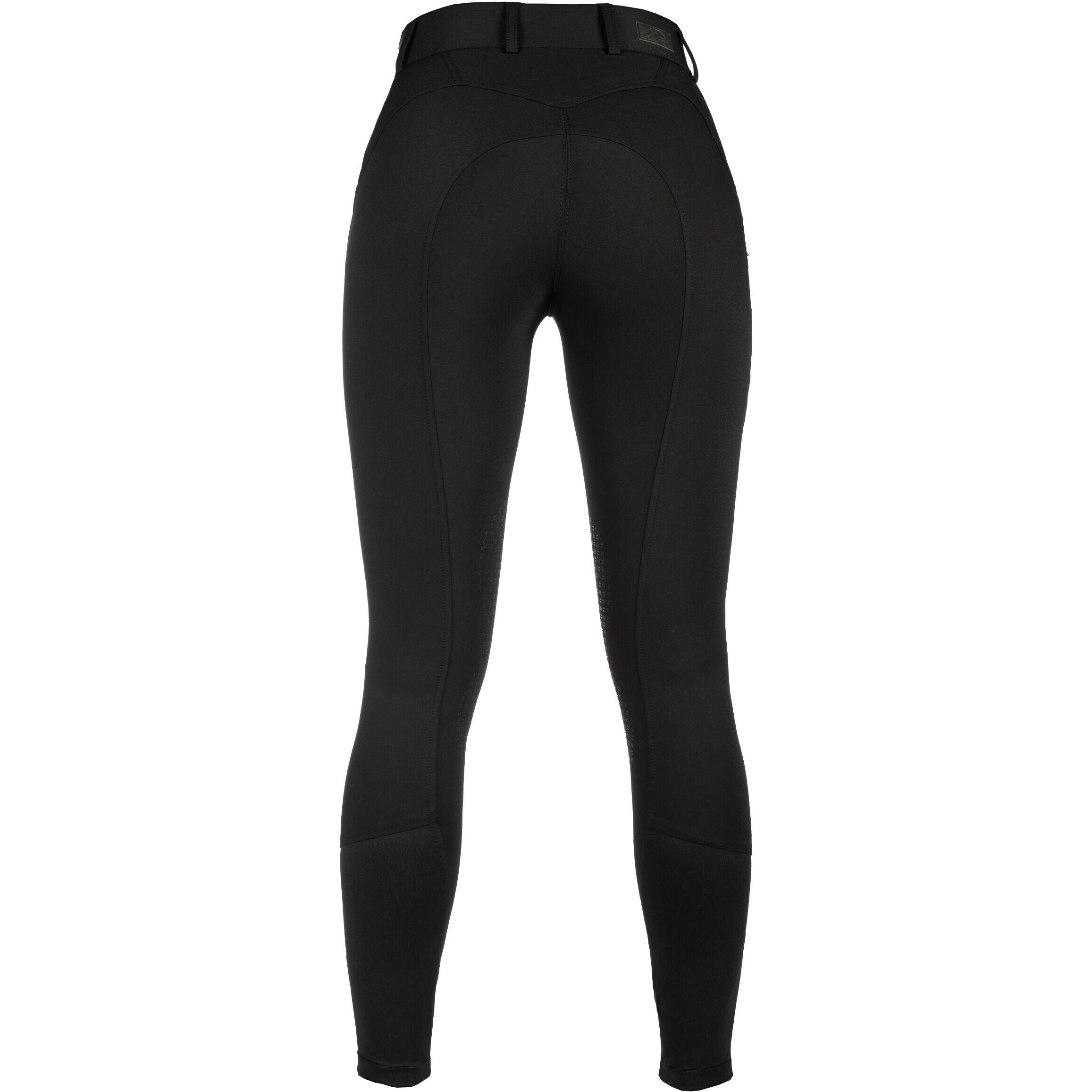 Damen Reithose Silikon Kniebesatz ARI MID RISE schwarz
