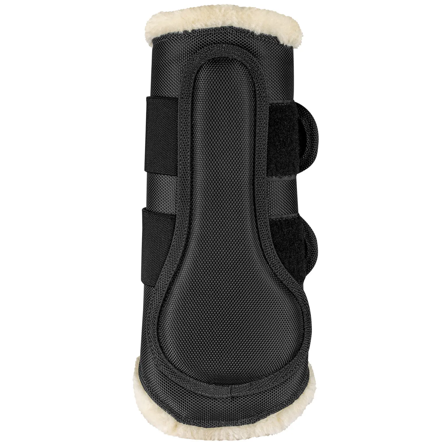 Dressurgamaschen COMFORT schwarz/natur