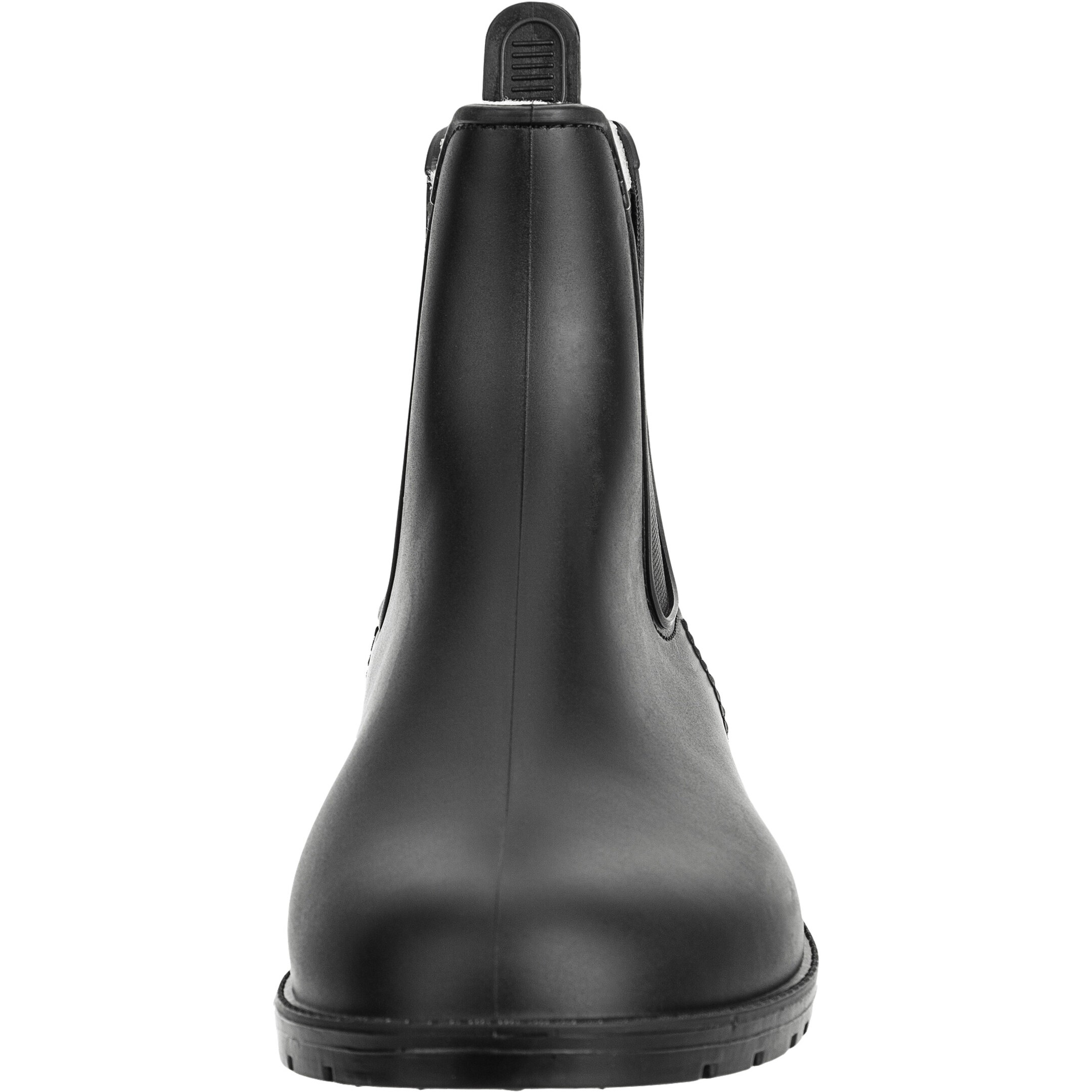 Winter Jodhpur Gummistiefeletten mit Teddyfutter BASICLINE schwarz