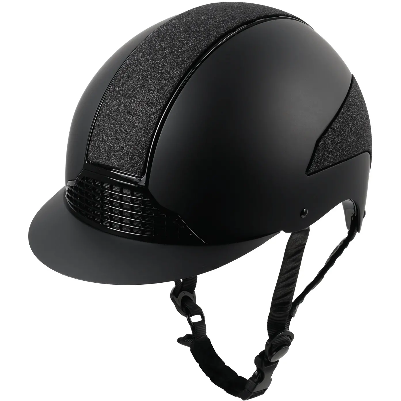 Reithelm H24 SHINE schwarz matt