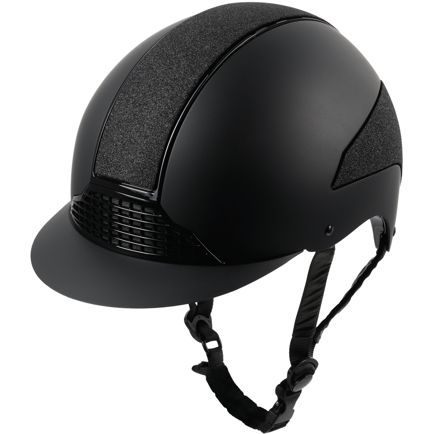 Reithelm H24 SHINE schwarz matt