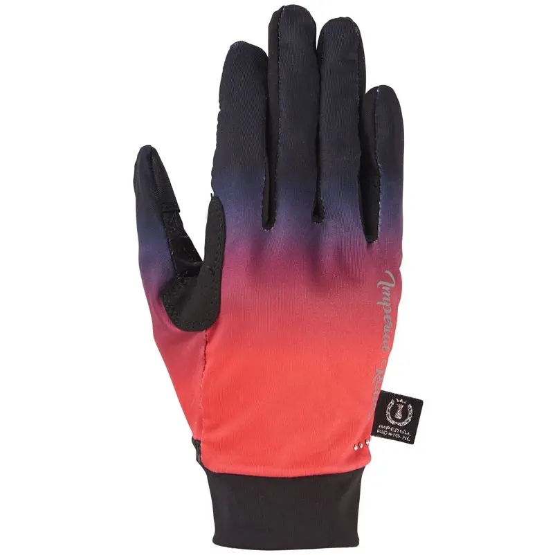 Reithandschuhe IRHEspecially rot/schwarz