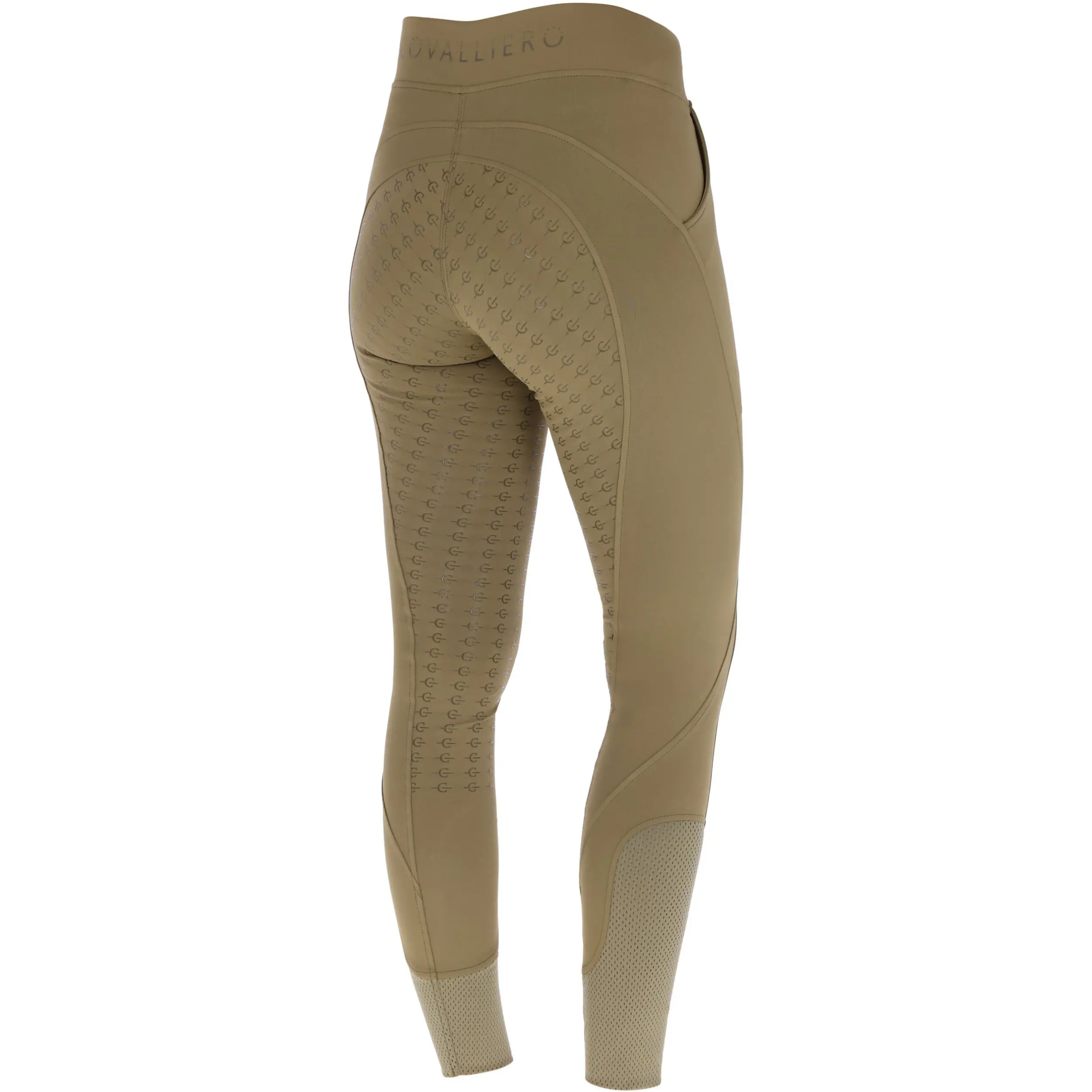 Damen Reitleggings Silikon Vollbesatz F/S 2026 walnut