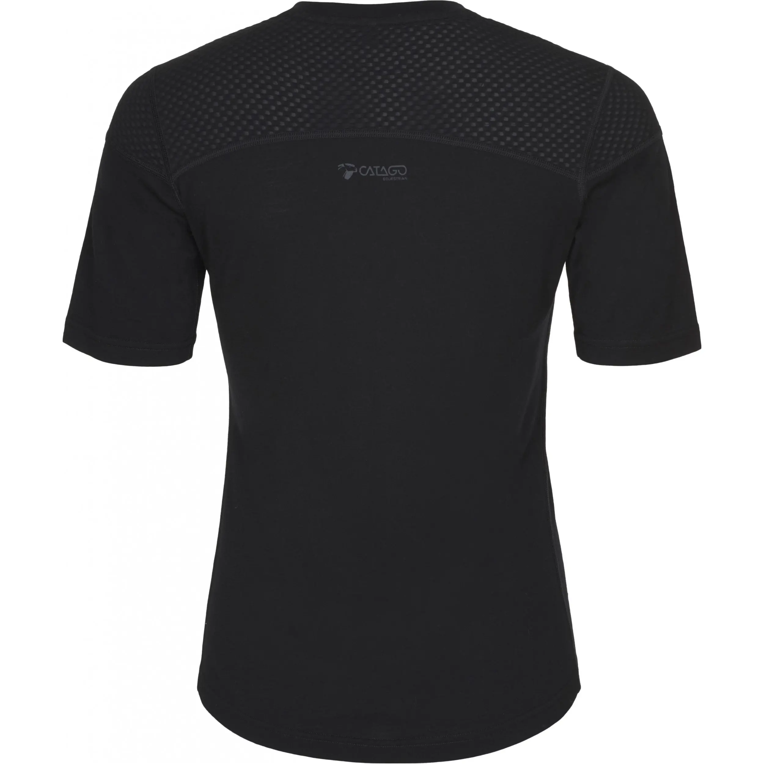Damen T-Shirt MAY Merino schwarz