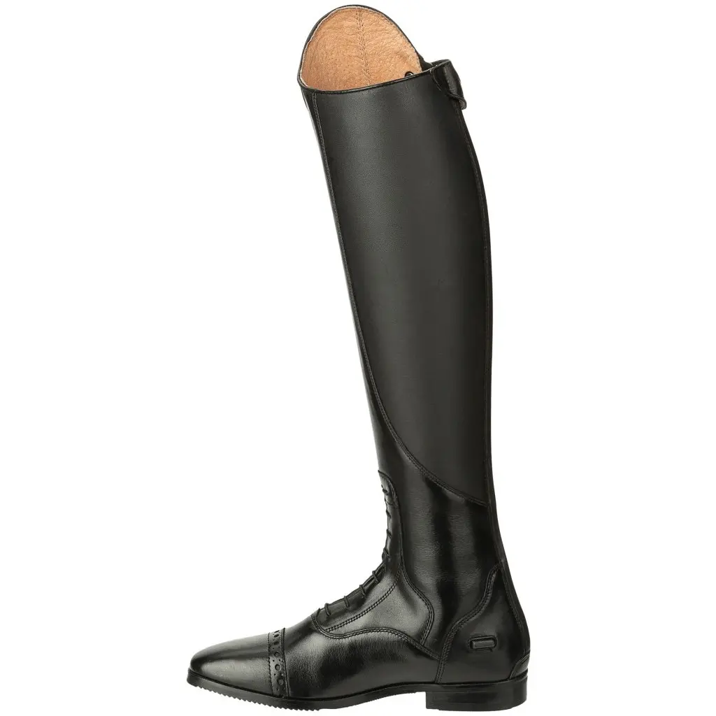 Damen Reitstiefel FLORENTINA TALL Echtleder schwarz