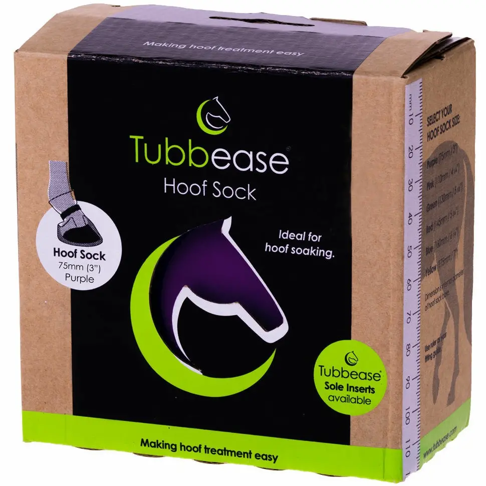 Behandlungsschuh TUBBEASE™ für Pferdehufe