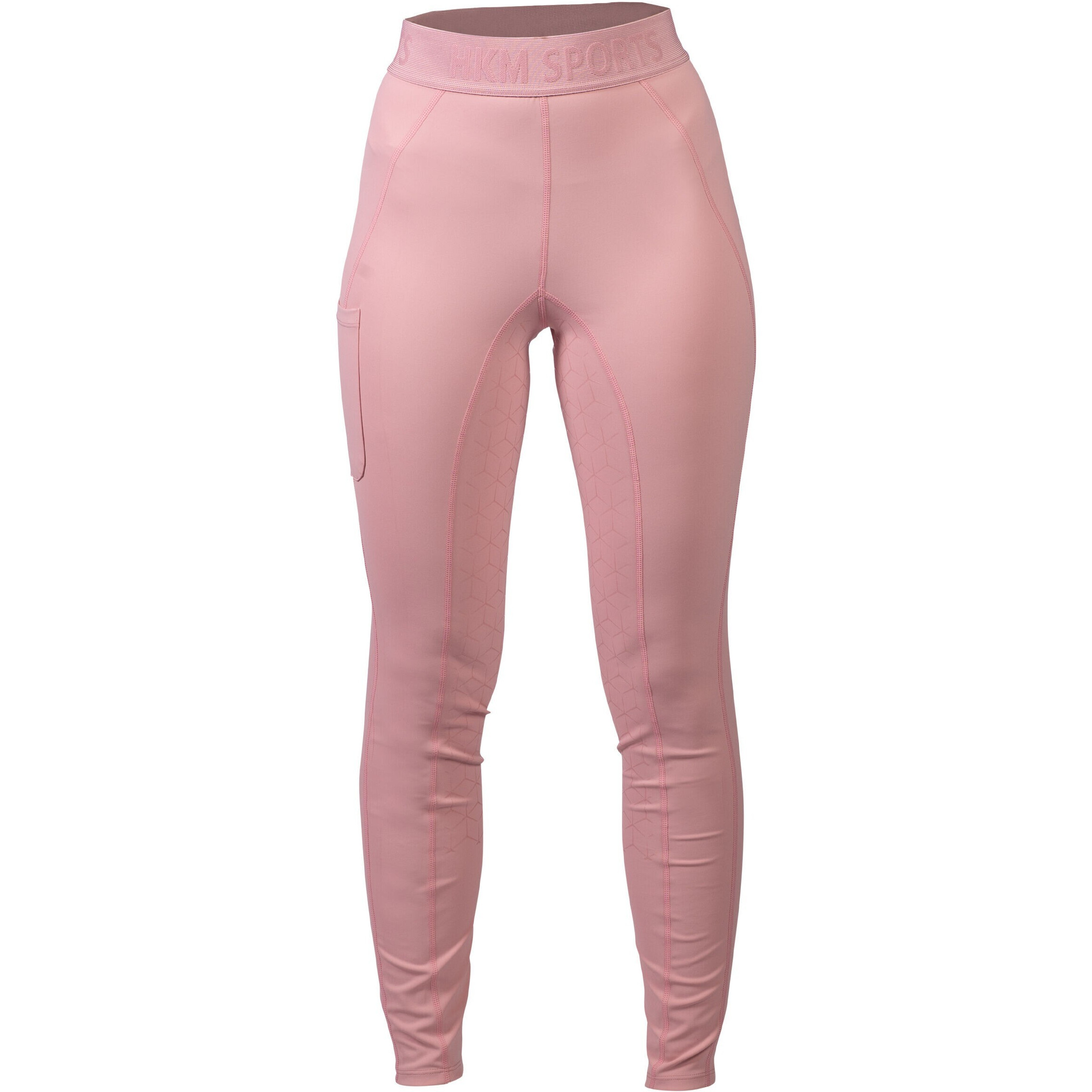 Damen Reitleggings Silikon Vollbesatz TABEA altrosa