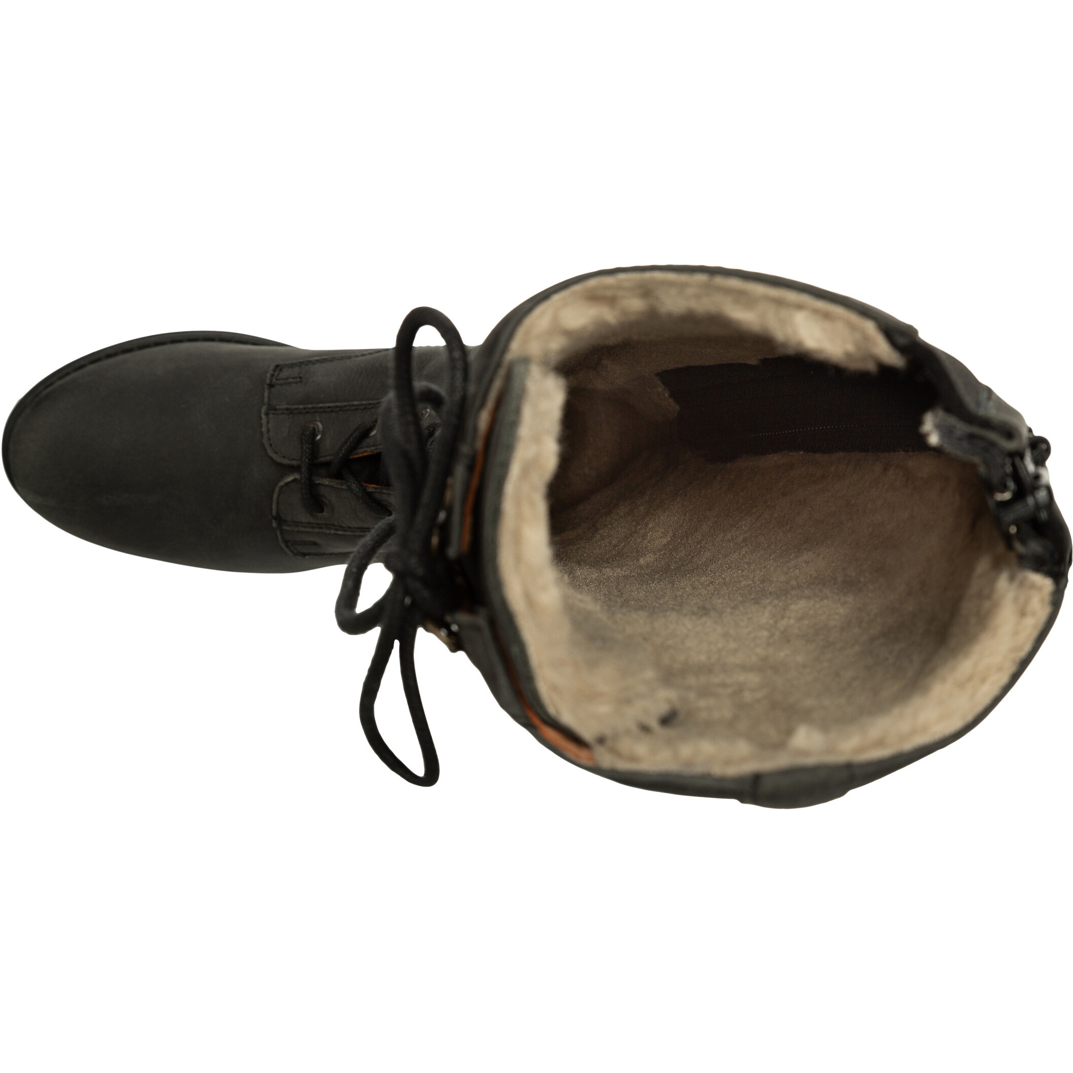 Winter Damen Reitstiefel LONGFORD Echtleder waxy black