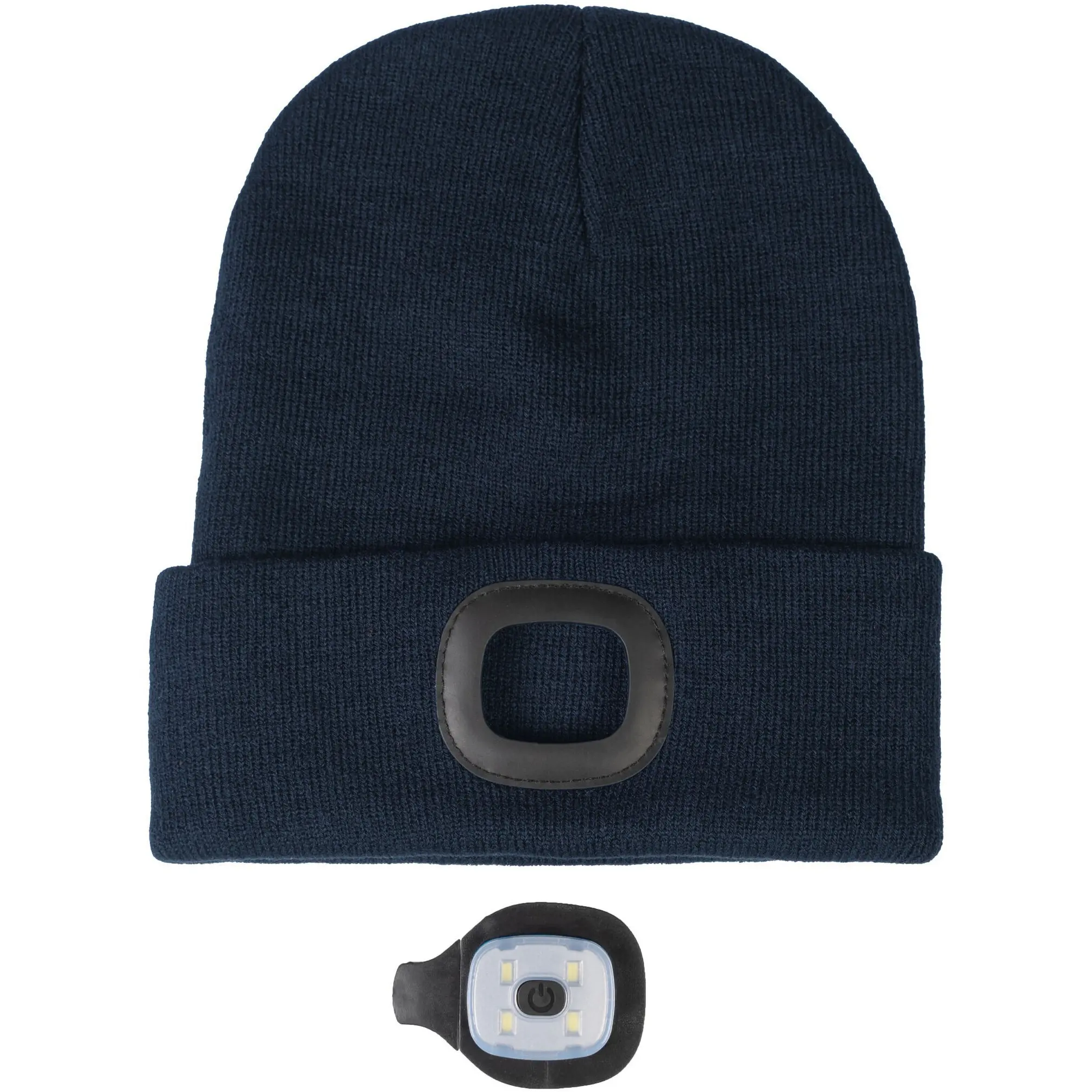 Winter Strickmütze mit Licht HONEY dunkelblau