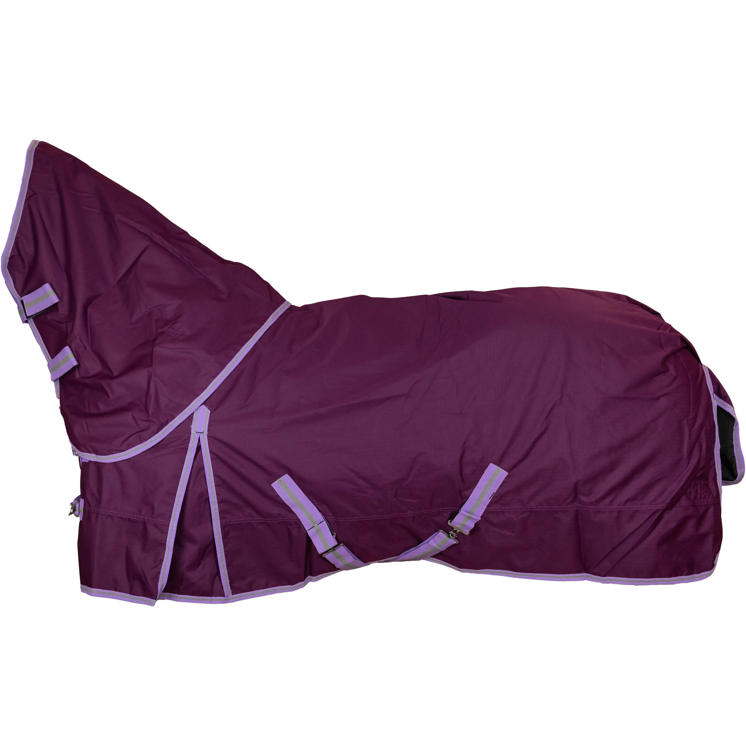 Winterdecke Full Neck 100g Füllung 600D BASICLINE lila