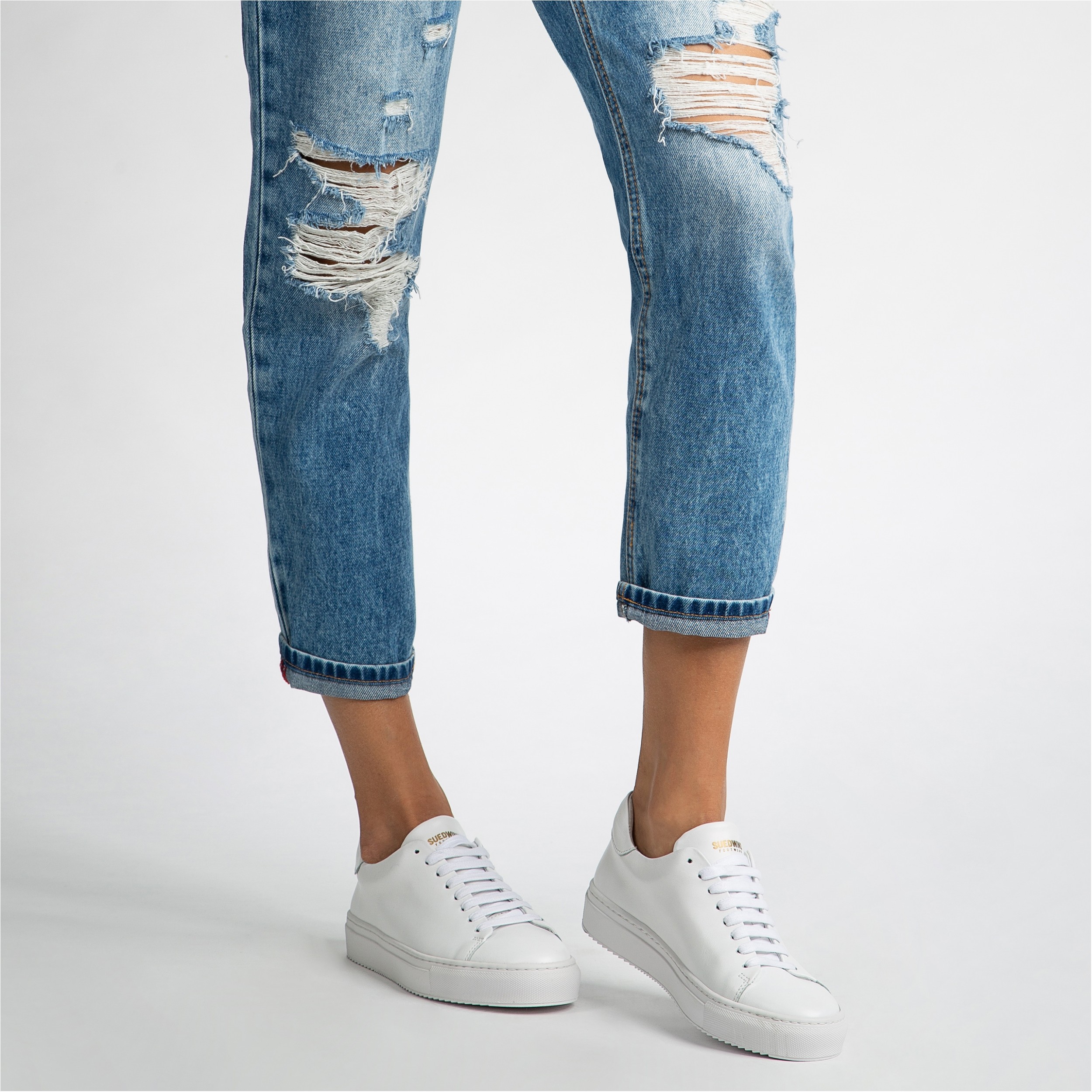Sneaker ASHTON Nappaleder weiß Sneaker ASHTON Nappaleder weiß