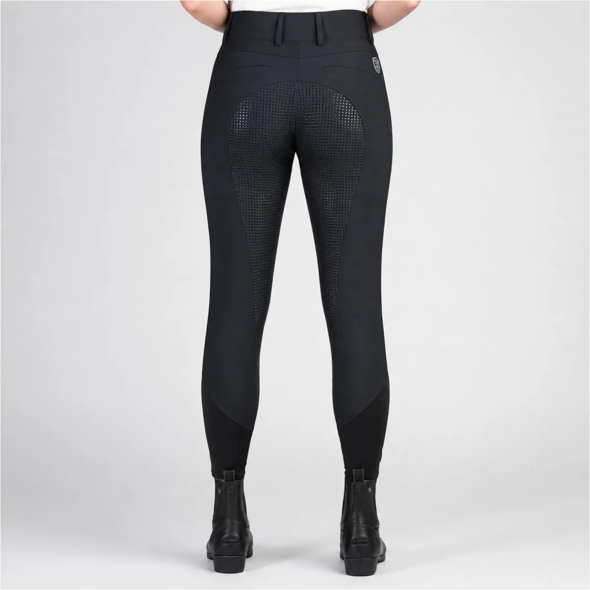 Damen Thermo Reithose Silikon Vollbesatz DryRide CLASSIC BREECHES schwarz