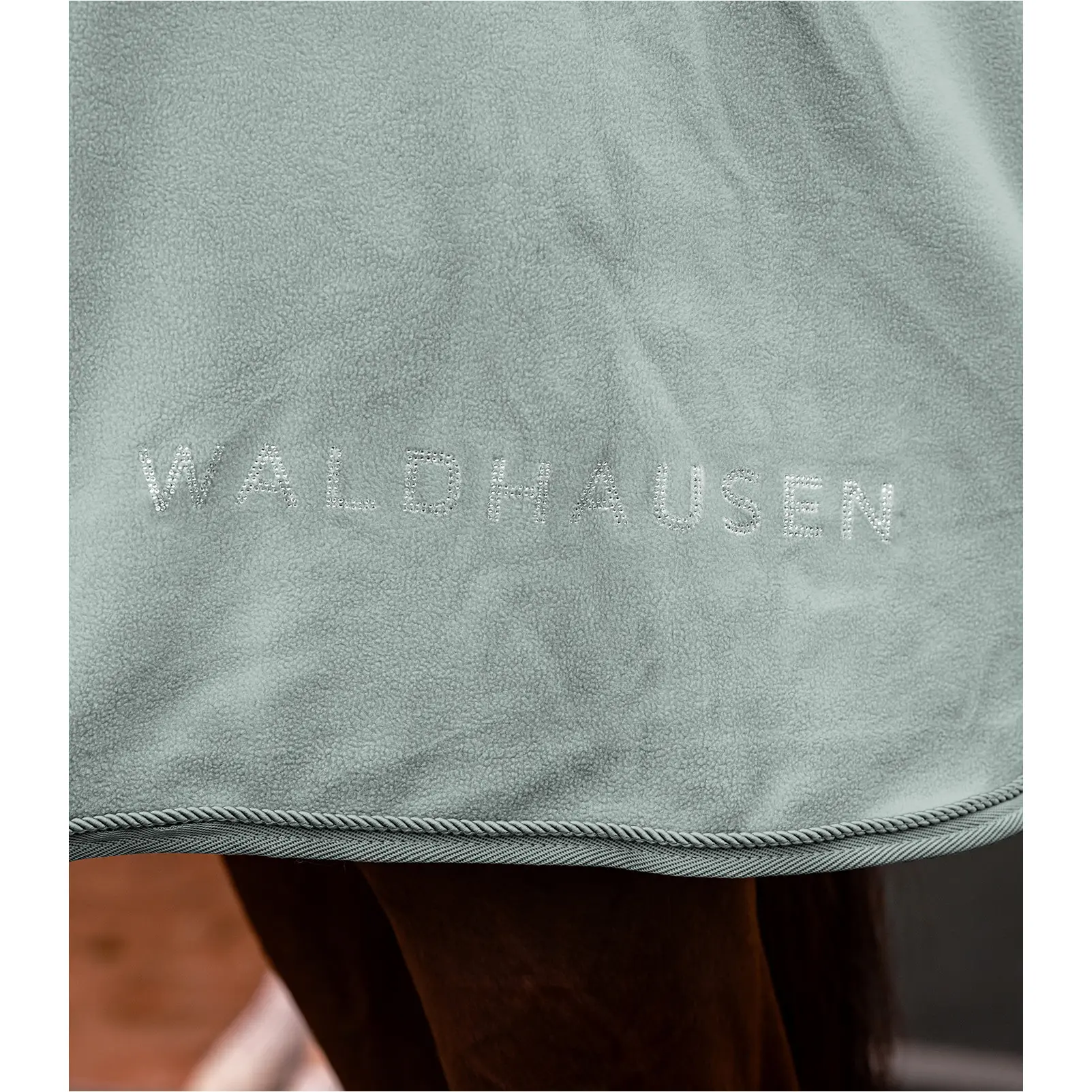 Fleecedecke NEPAL silberblau