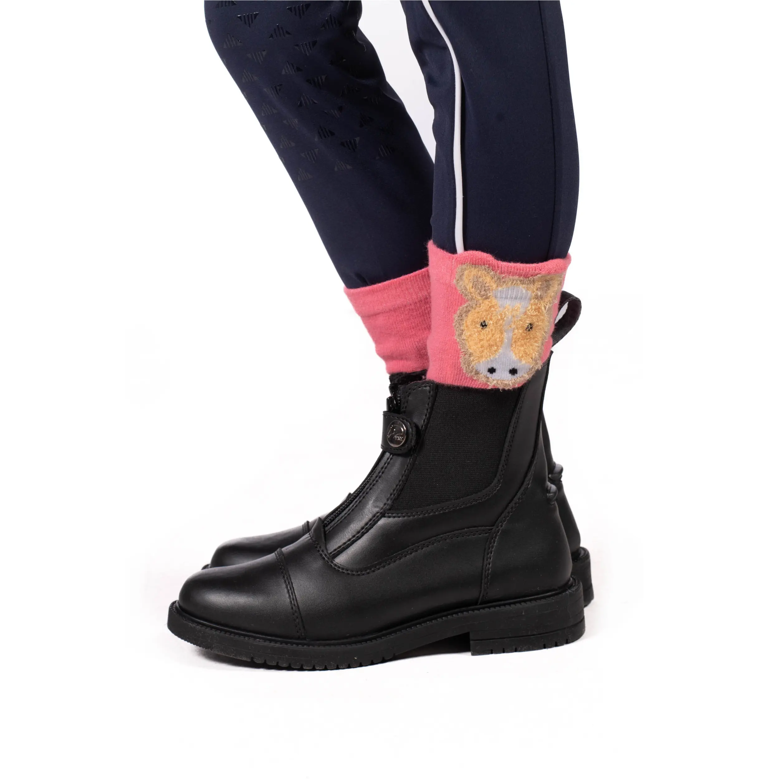 Kinder Reitsocken MAUI pink