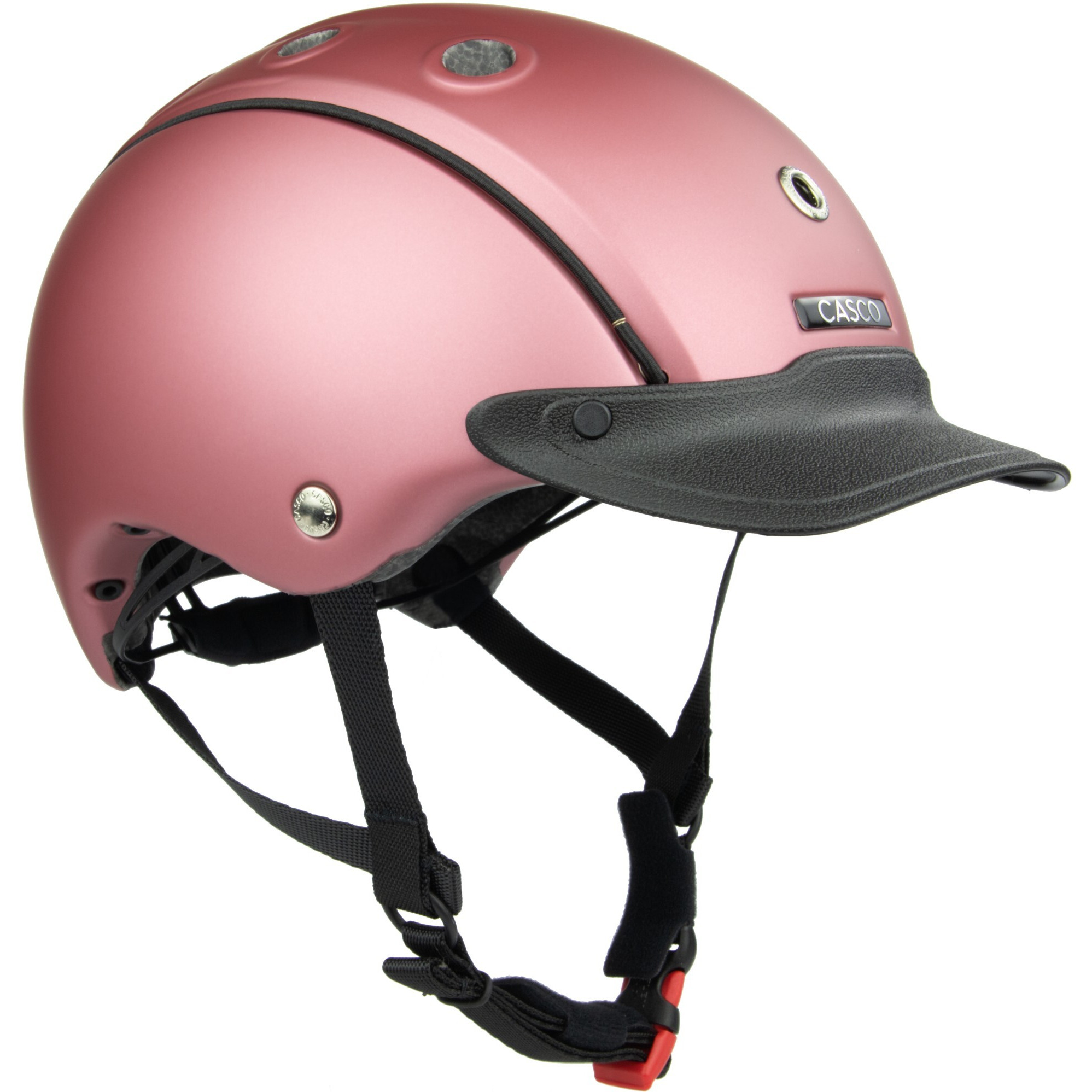 Kinder Reit-, Fahrrad- und Skihelm CHOICE Turnier English rose matt S (52-56cm)
