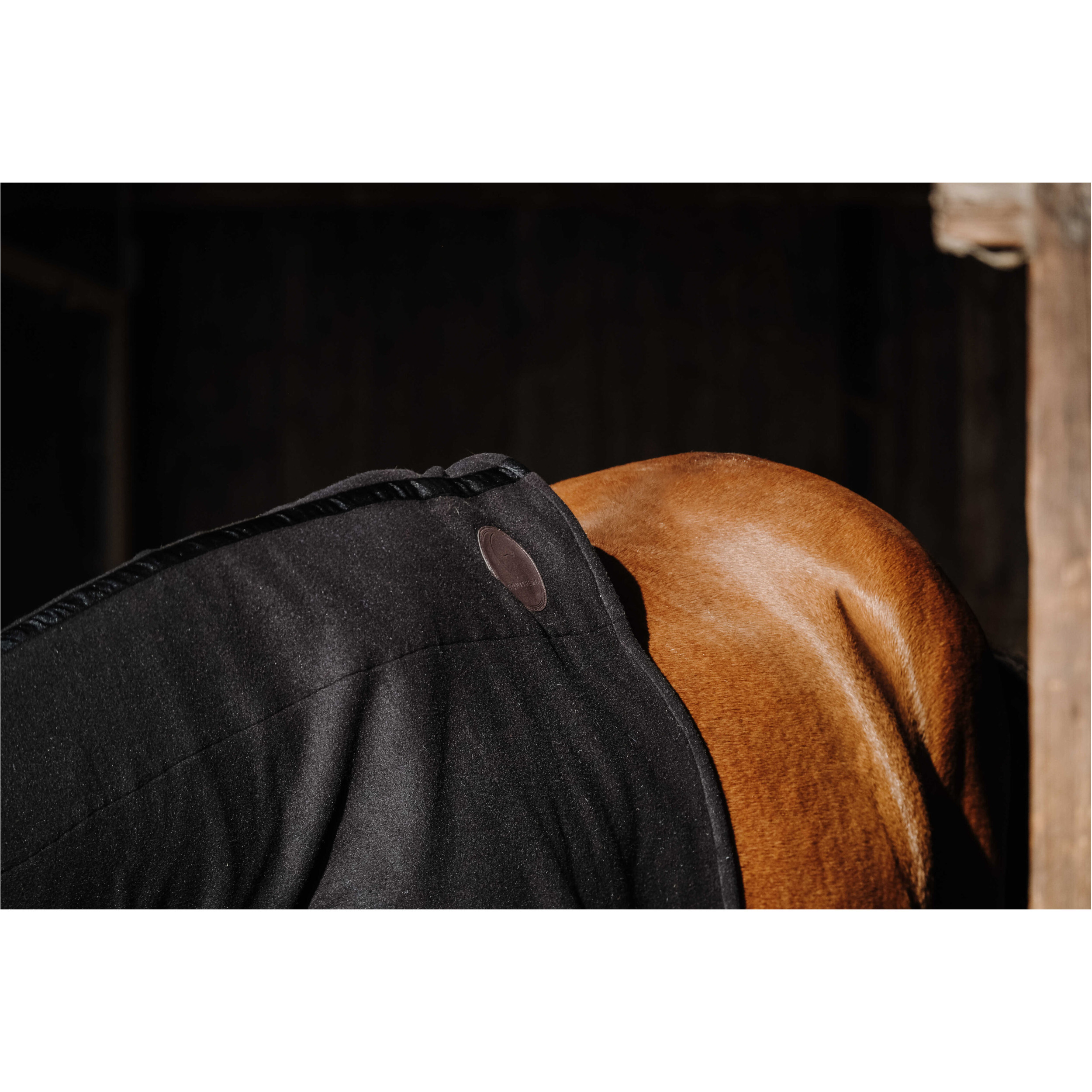 Halsschutz Fleece schwarz