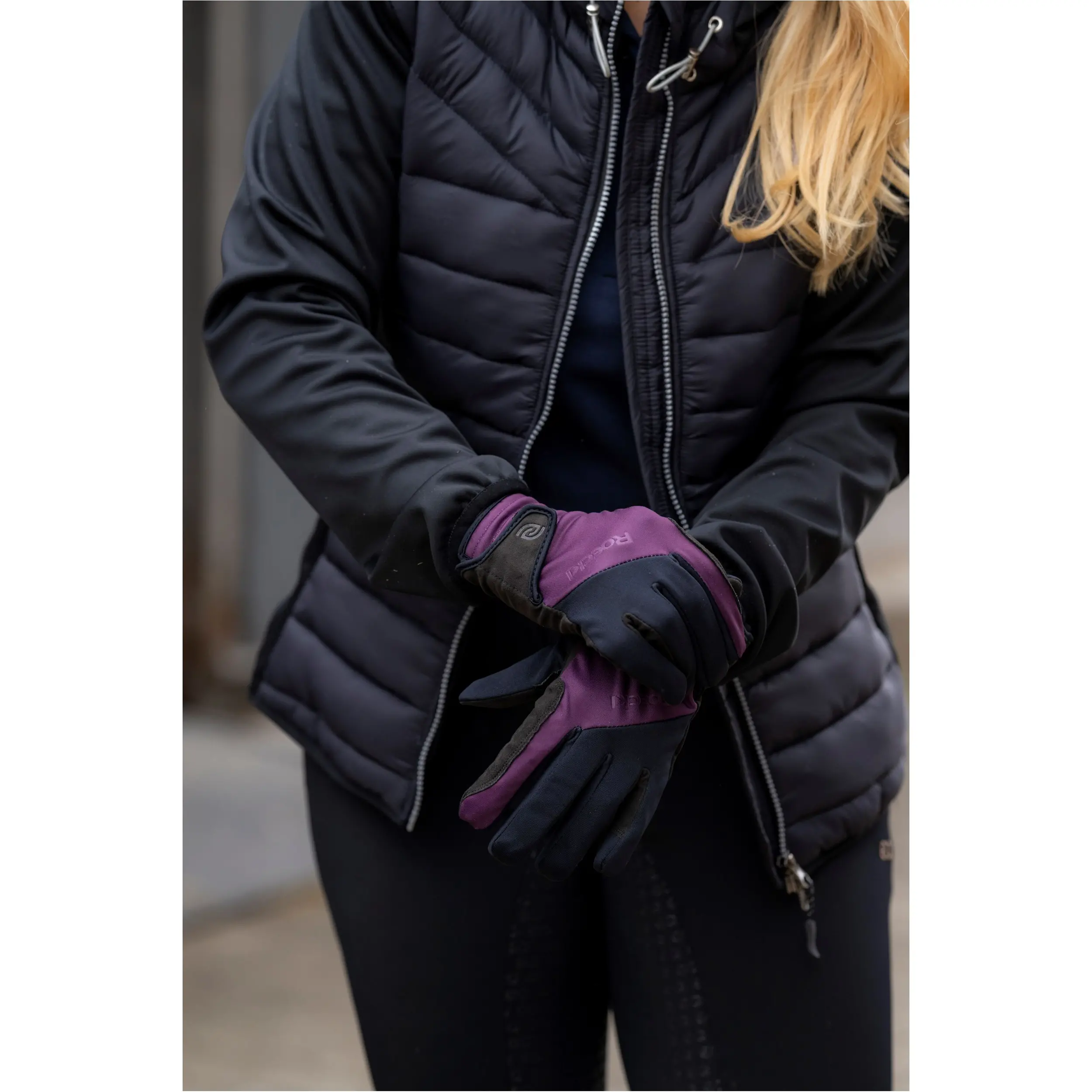 Winter Reithandschuhe WINYA grape wine