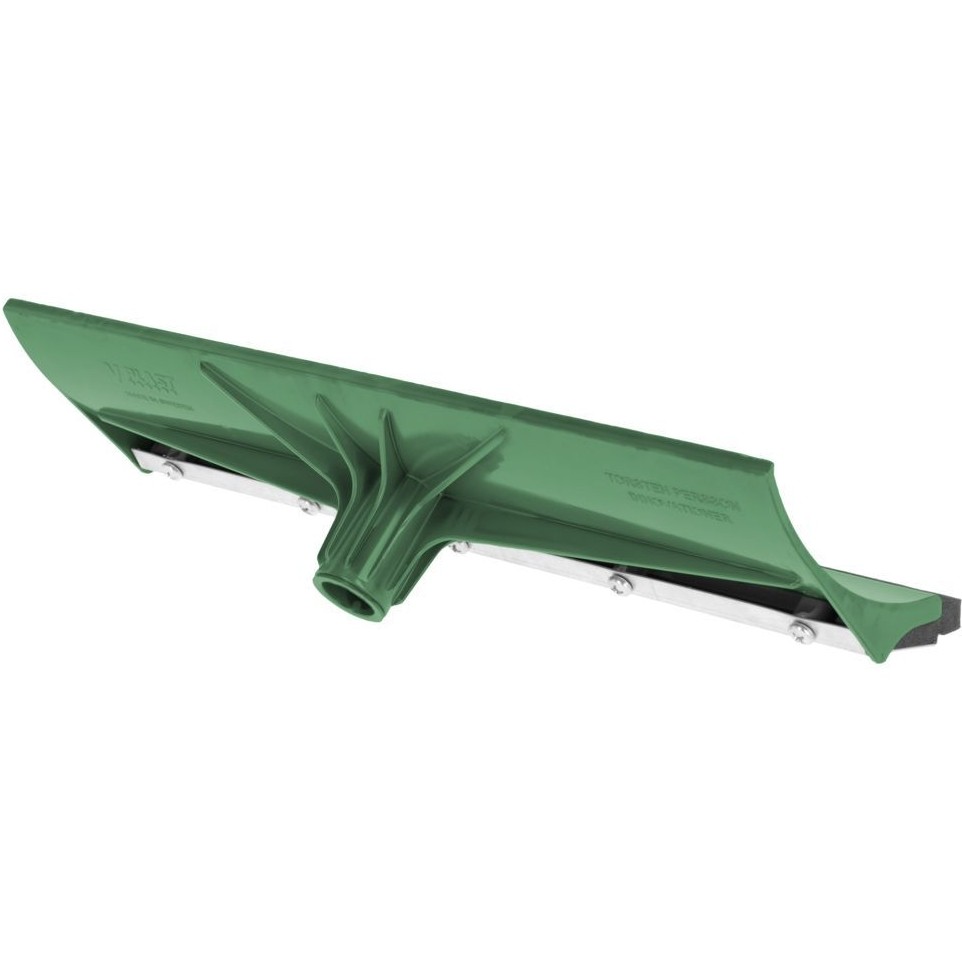 Kot- und Gülleschieber rechteckig mit Gummilippe grün 46cm