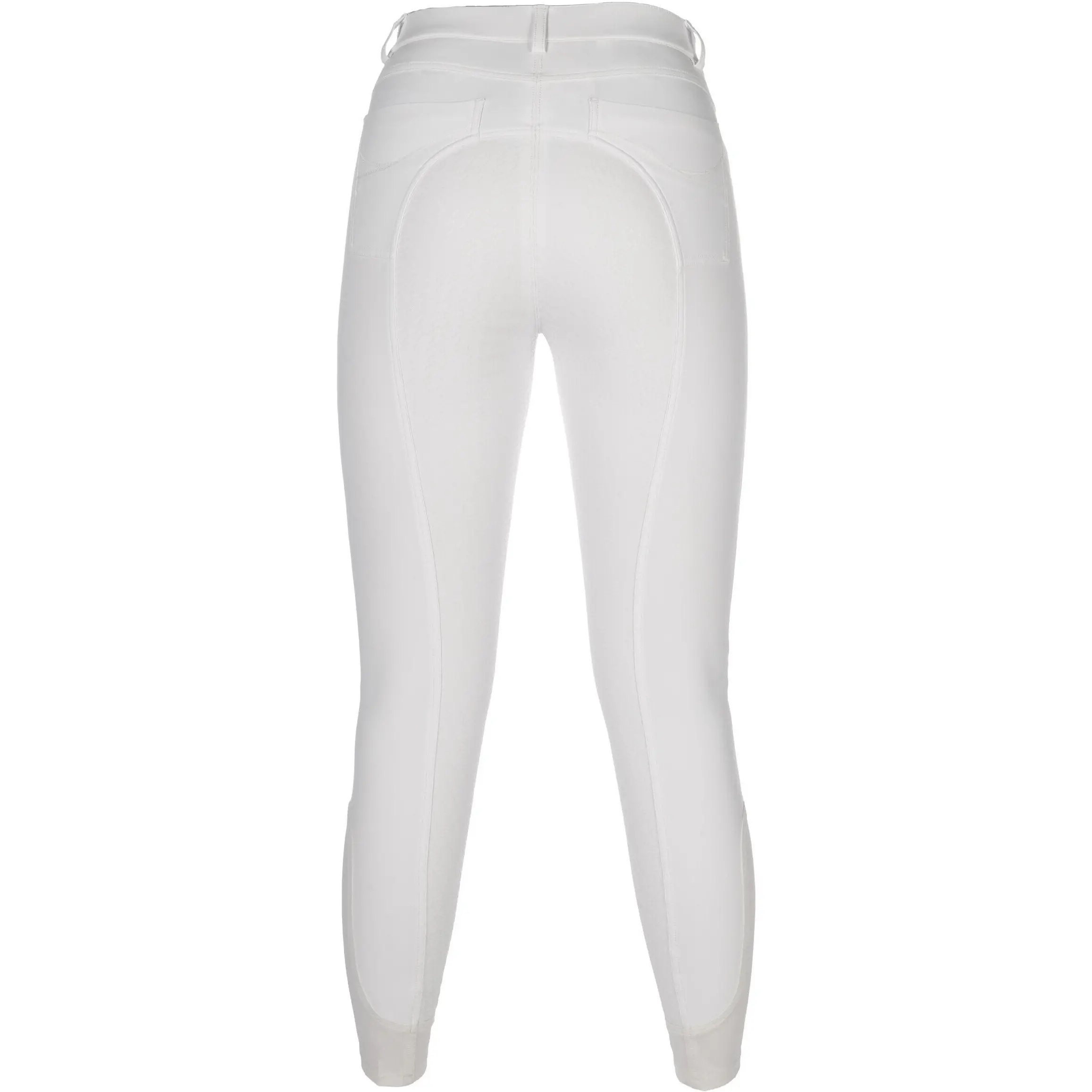 Damen Reithose Silikon Vollbesatz AMALFI weiß