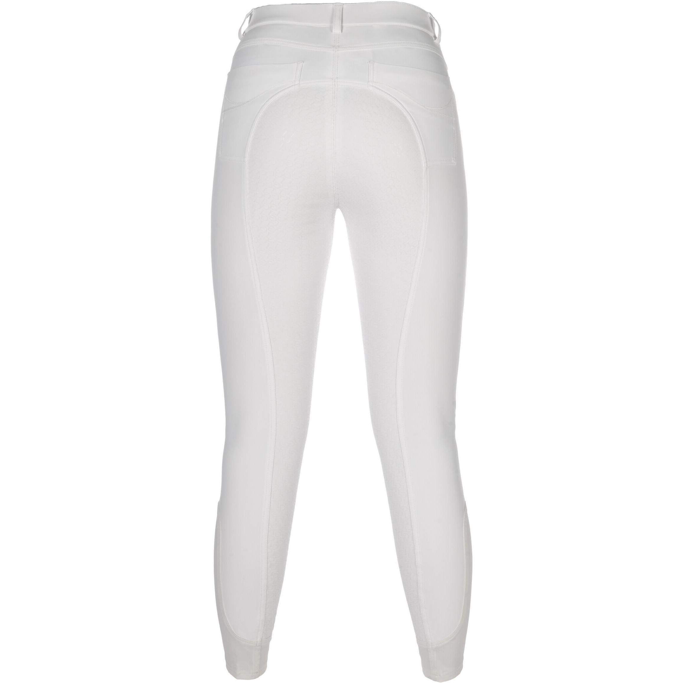 Damen Reithose Silikon Vollbesatz AMALFI weiß