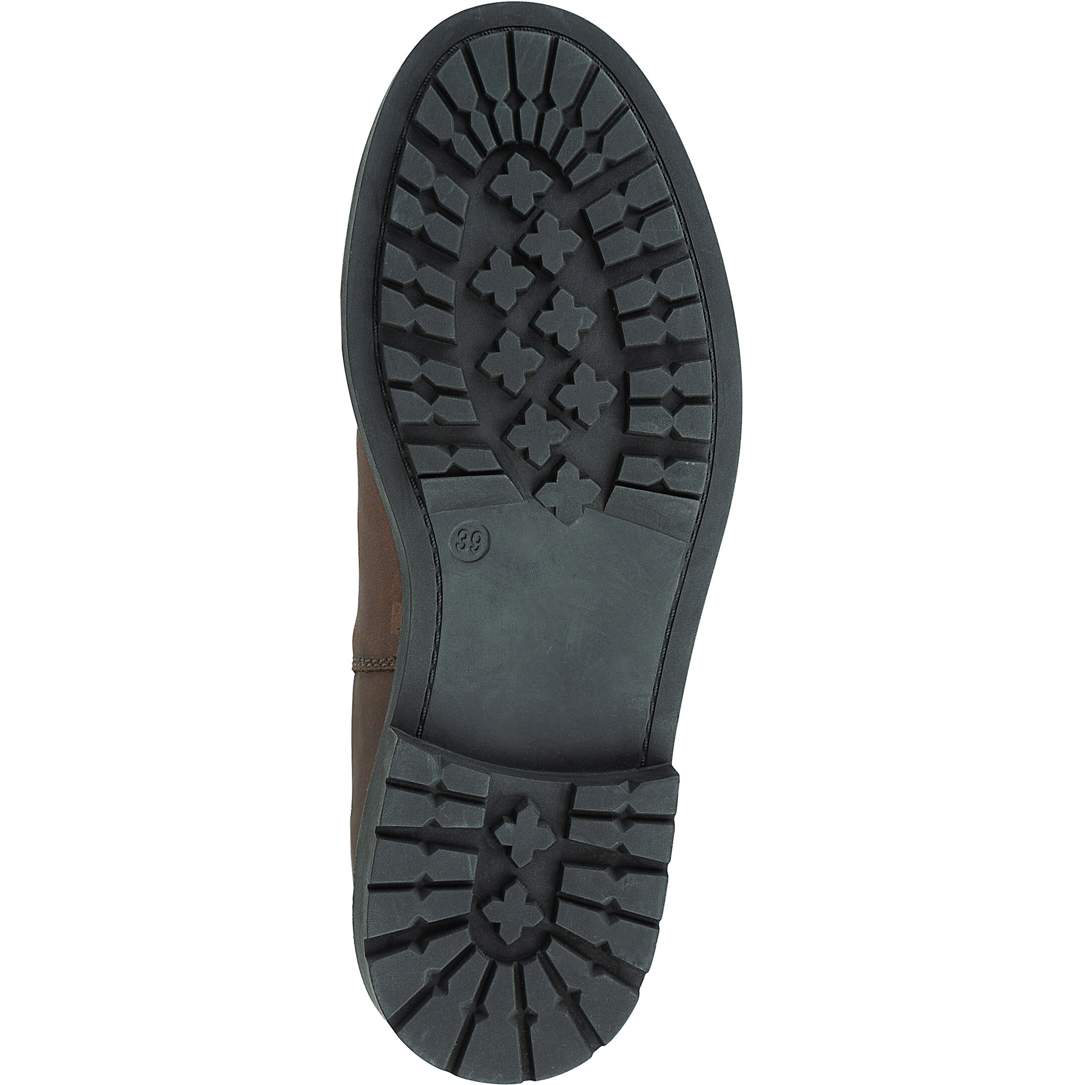 Winter Reitstiefeletten NEW WORK Eco Echtleder braun