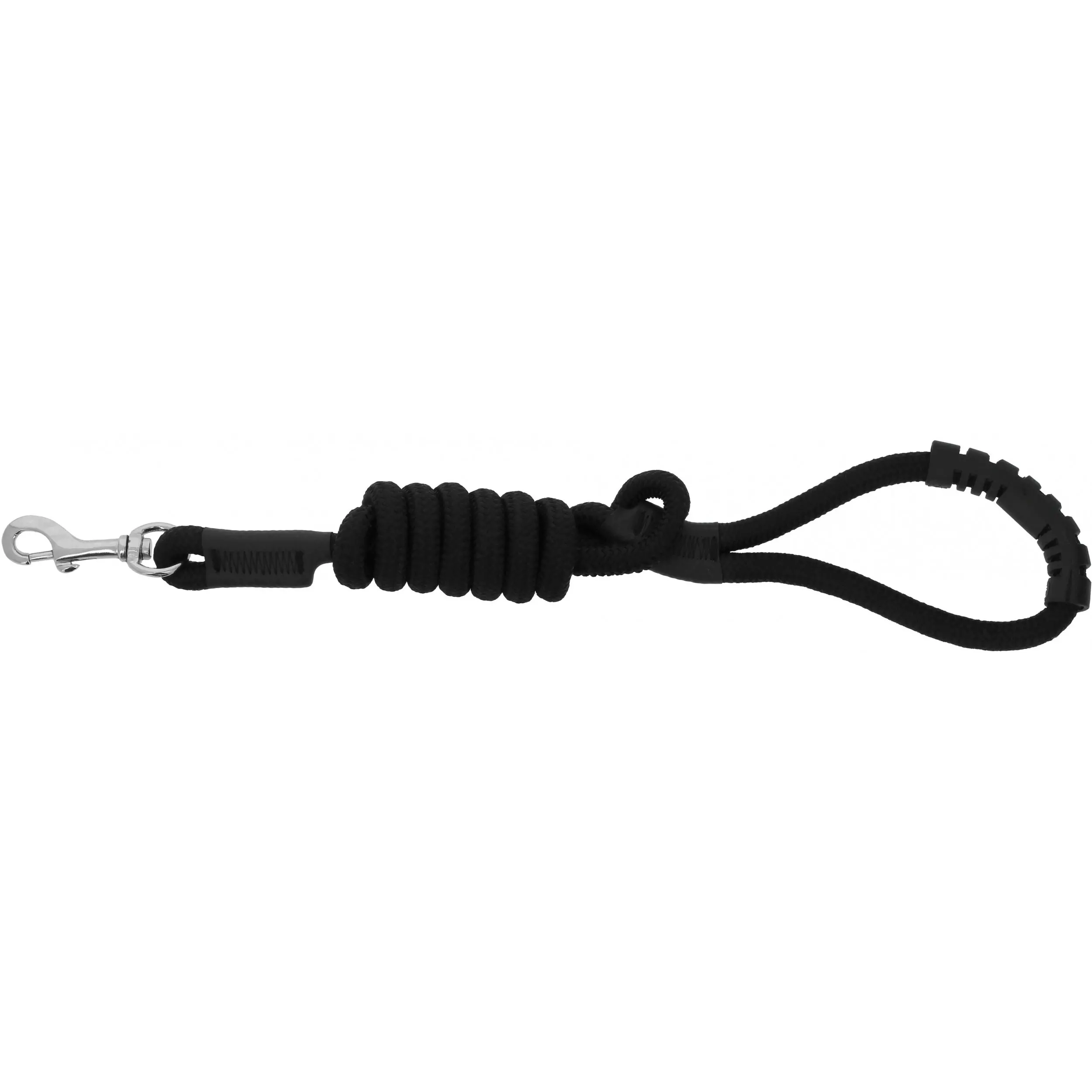 Hundeleine mit Griff LUCKY schwarz 150cm