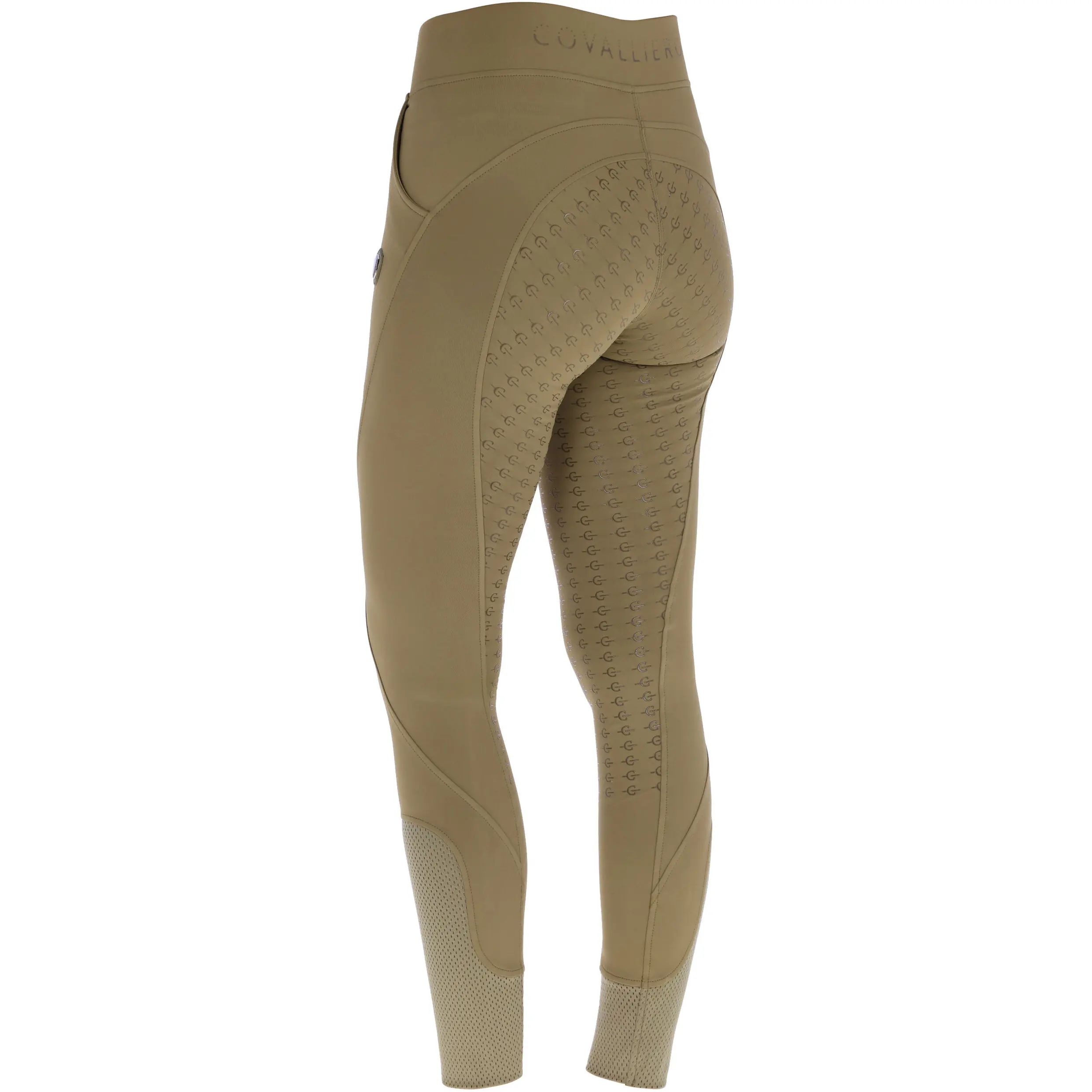Damen Reitleggings Silikon Vollbesatz F/S 2026 walnut