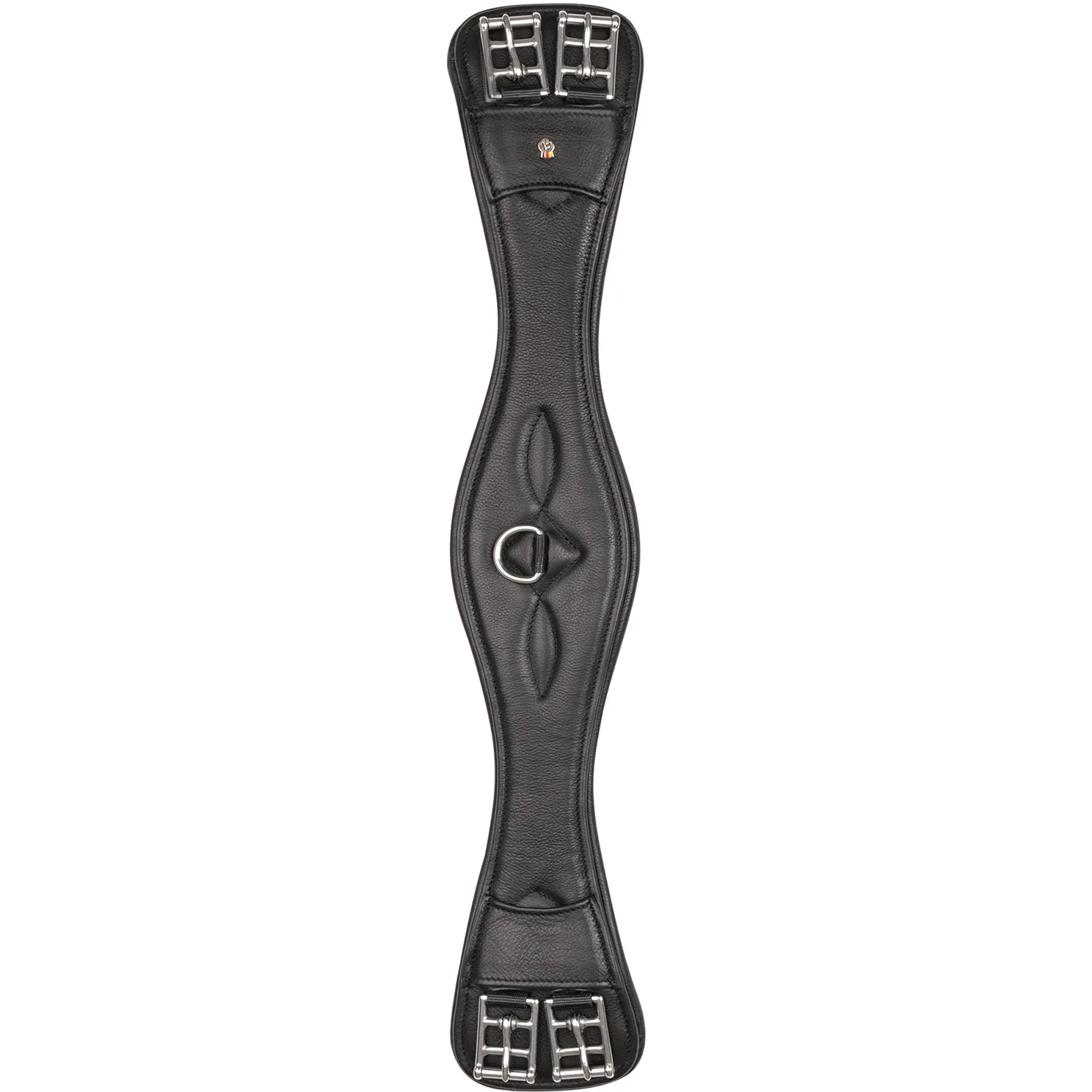 Lederkurzgurt COMFORT schwarz