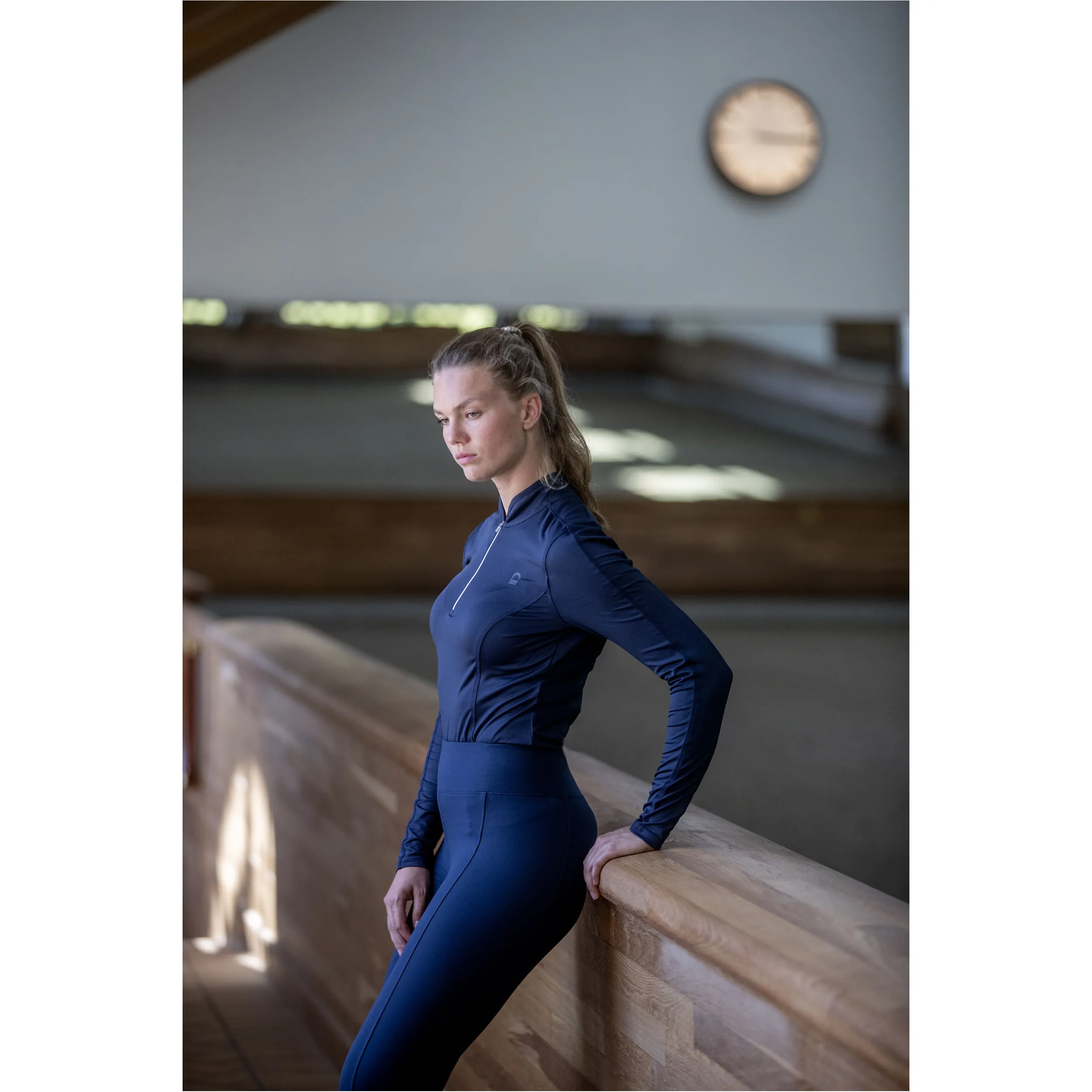 Damen Funktionsshirt Langarm TRINIDAD navy