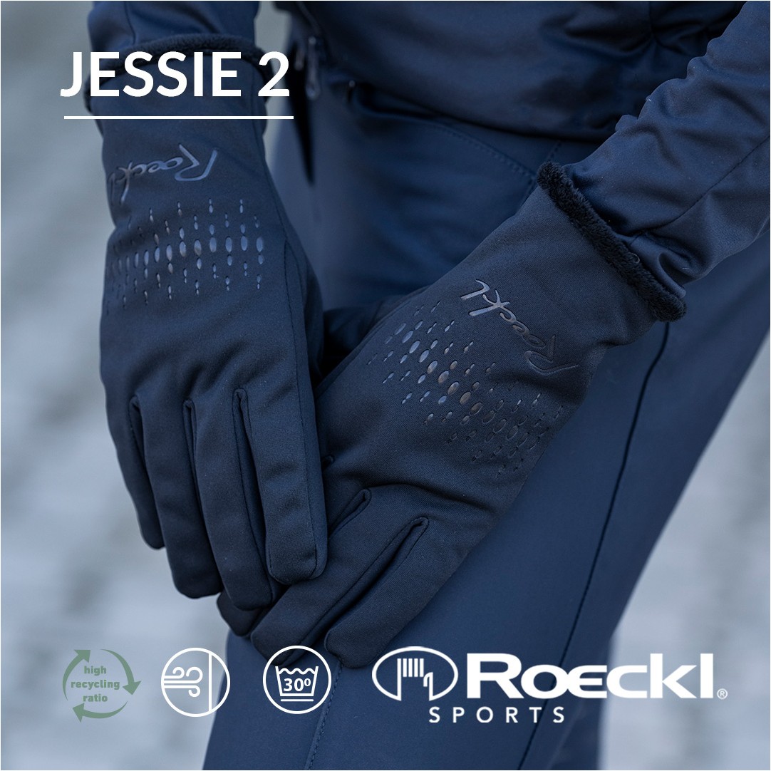 Winter Damen Outdoorhandschuhe JESSIE 2 schwarz