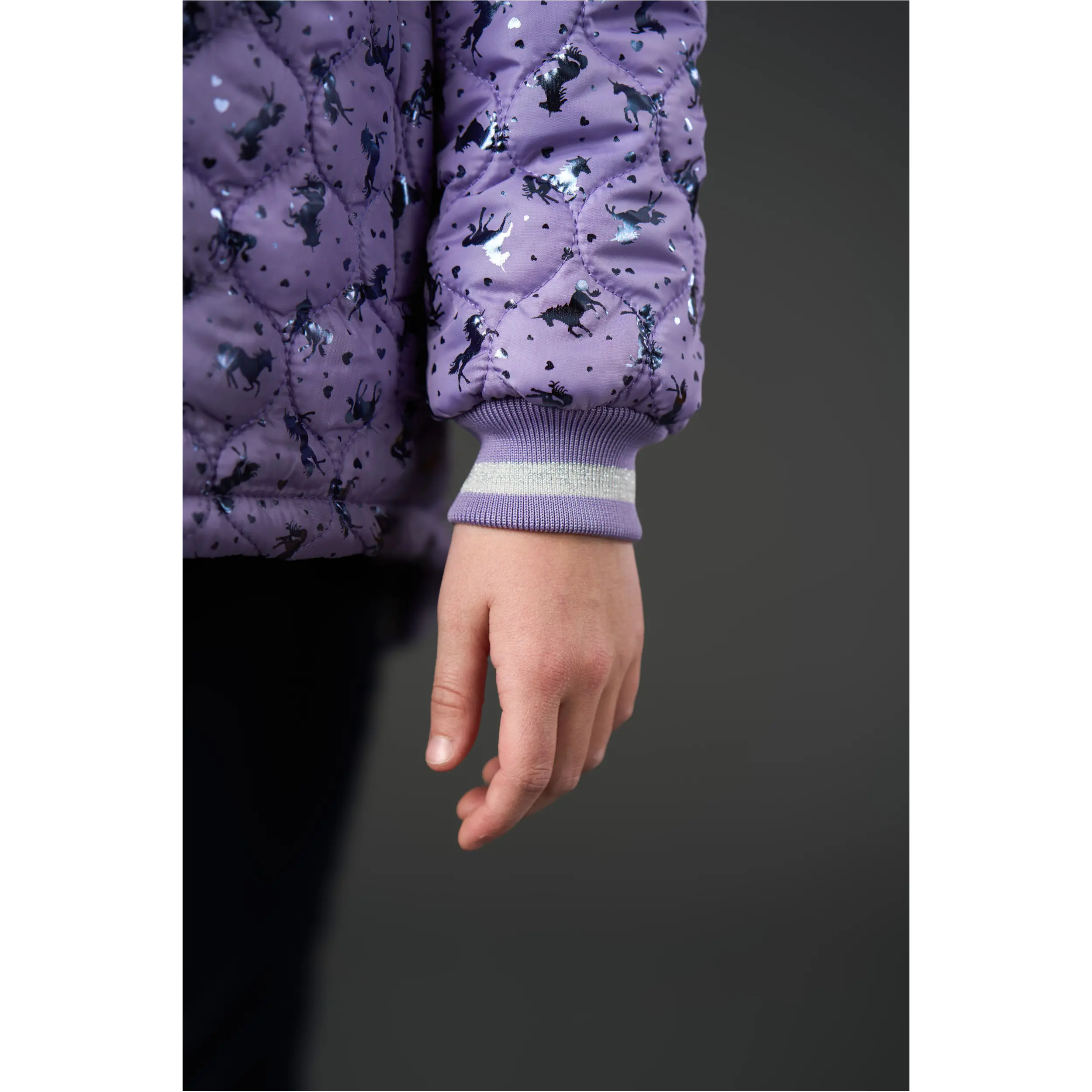 Kinder Reitjacke ALANA aster purple