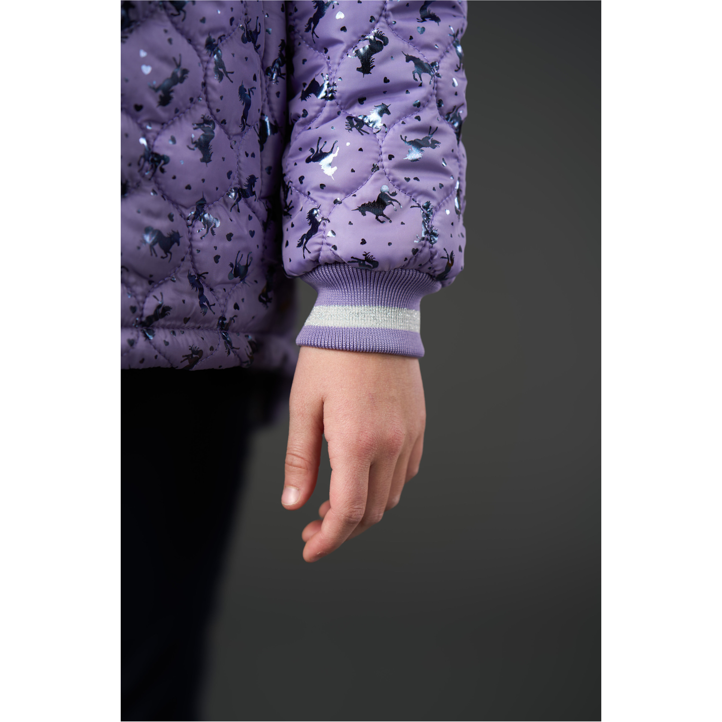 Kinder Reitjacke ALANA aster purple