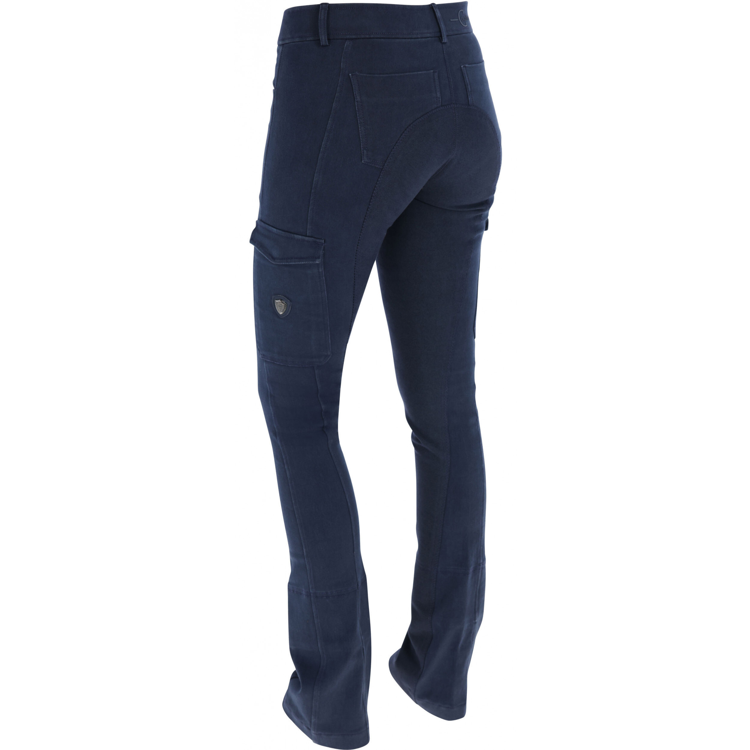 Damen Jodhpur Reithose Vollbesatz BASIC PLUS navy